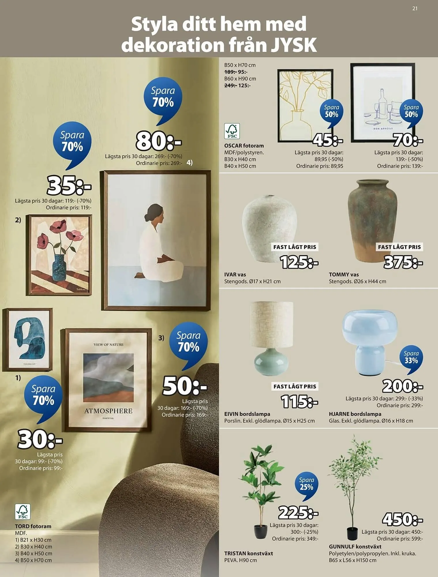 JYSK reklamblad från 25 augusti till 7 september 2025 - Reklamblad sidor 22