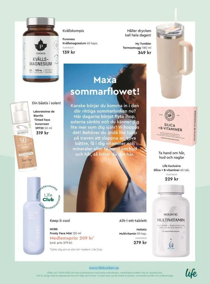 Maxa ditt sommarflow ! från 15 augusti till 20 augusti 2024 - Reklamblad sidor 6