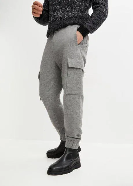 Joggingové kalhoty s cargo kapsami, Loose Fit