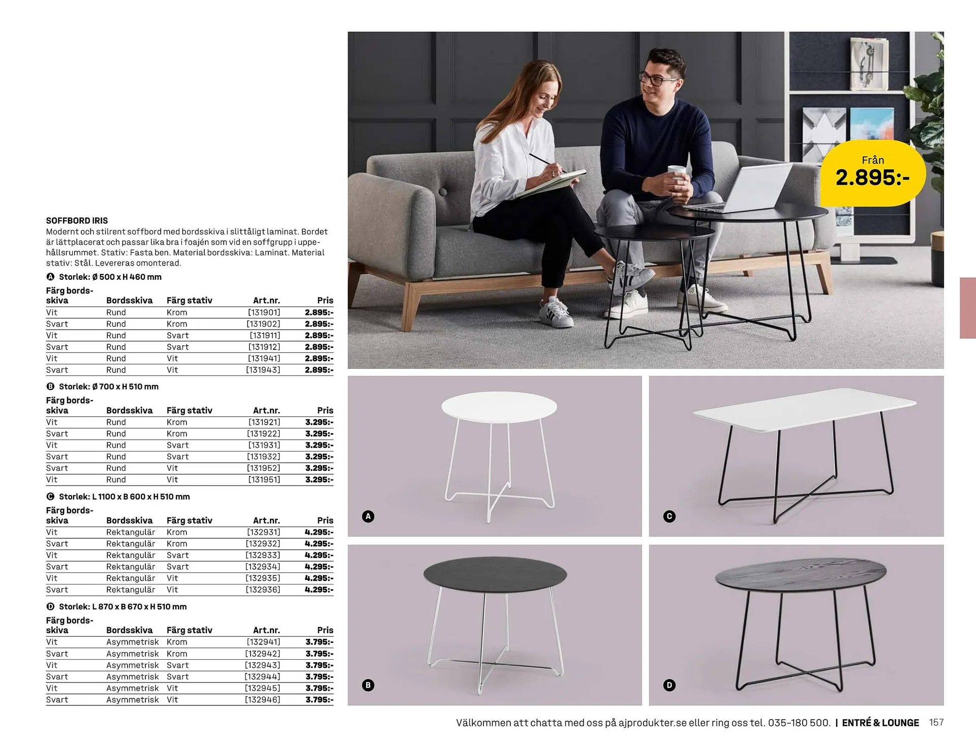 AJ Produkter reklamblad från 1 januari till 31 december 2025 - Reklamblad sidor 157