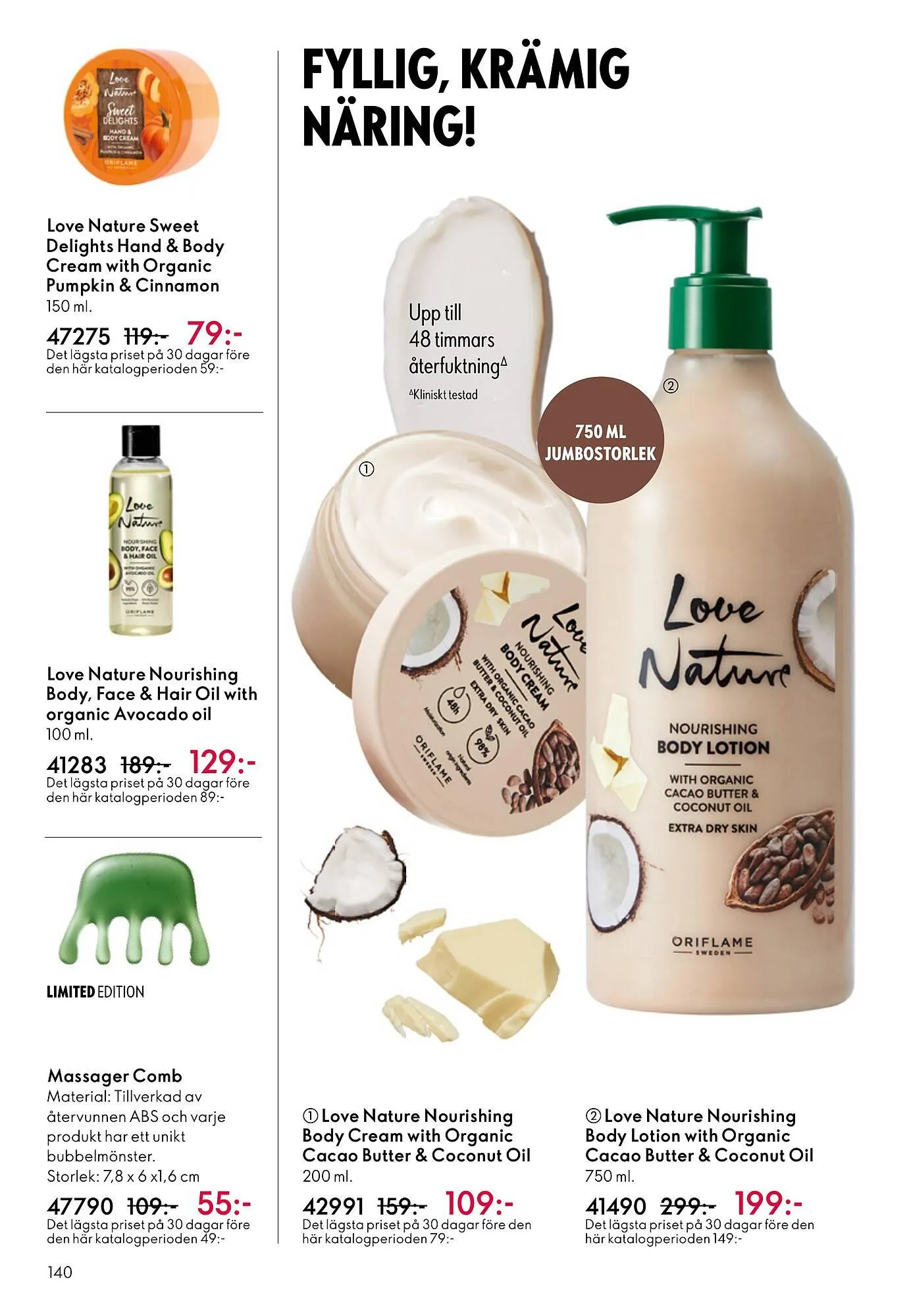Oriflame reklamblad från 13 maj till 2 juni 2026 - Reklamblad sidor 140