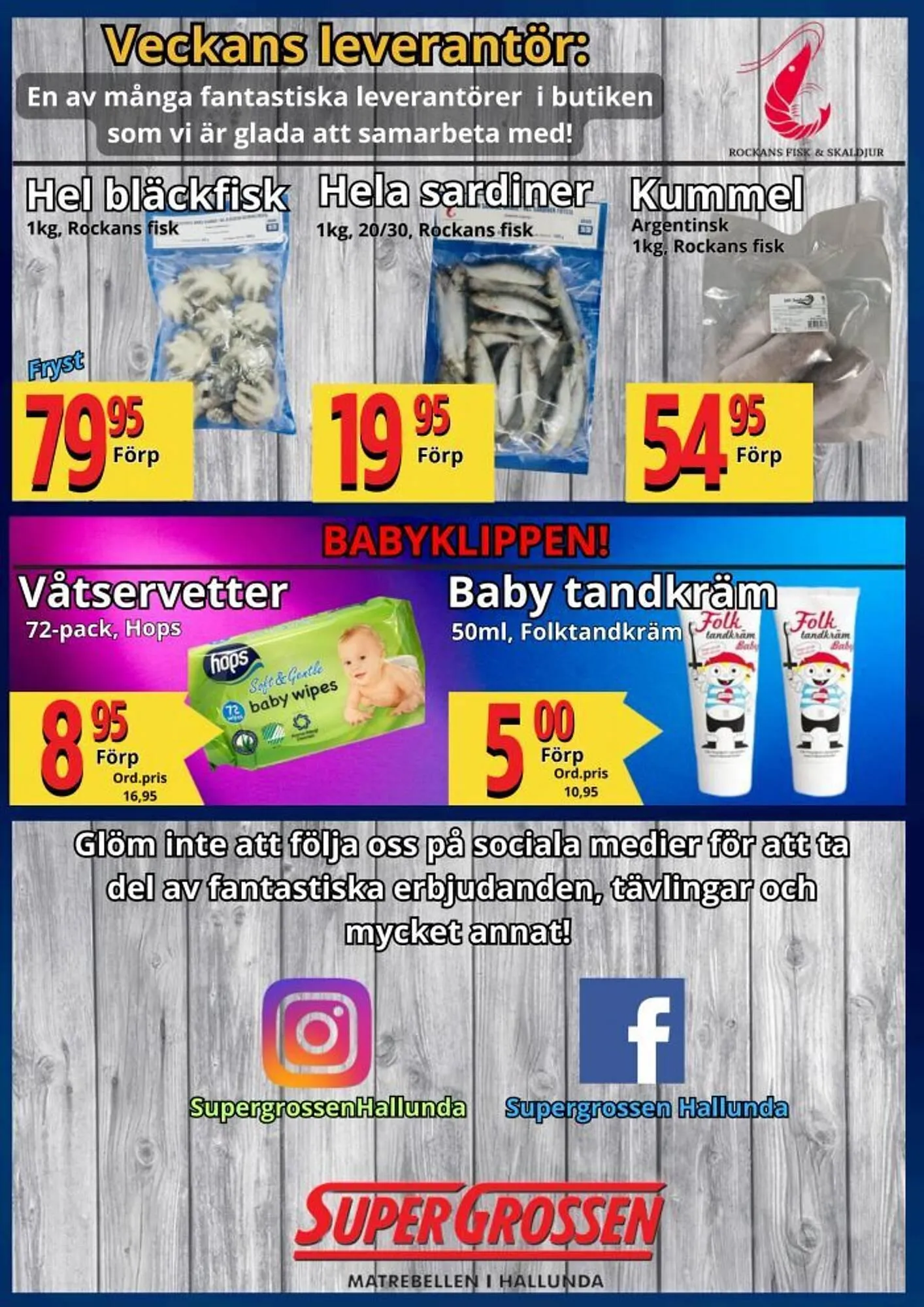 Supergrossen reklamblad från 22 april till 27 april 2025 - Reklamblad sidor 14
