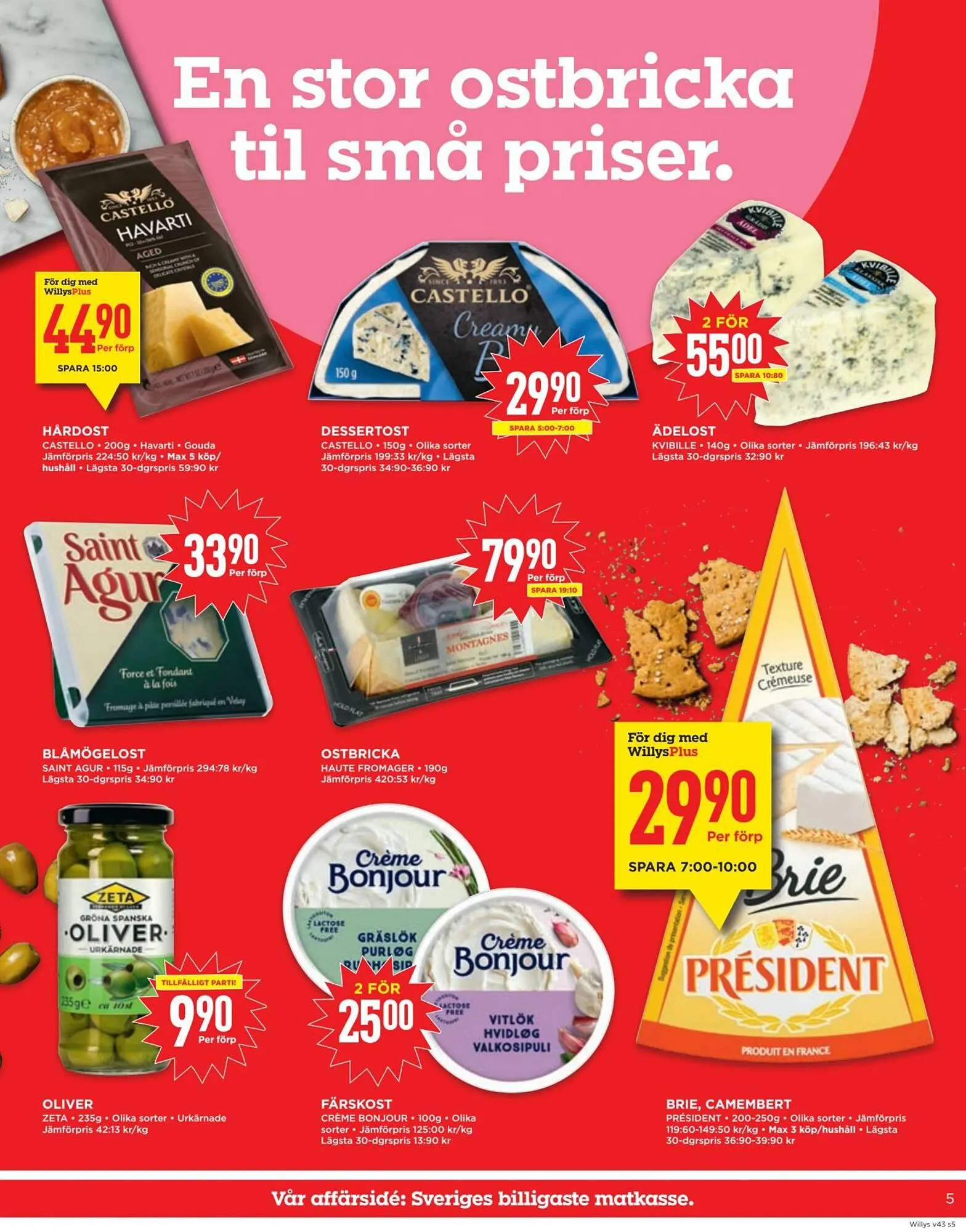 Willys reklamblad från 20 oktober till 26 oktober 2025 - Reklamblad sidor 5