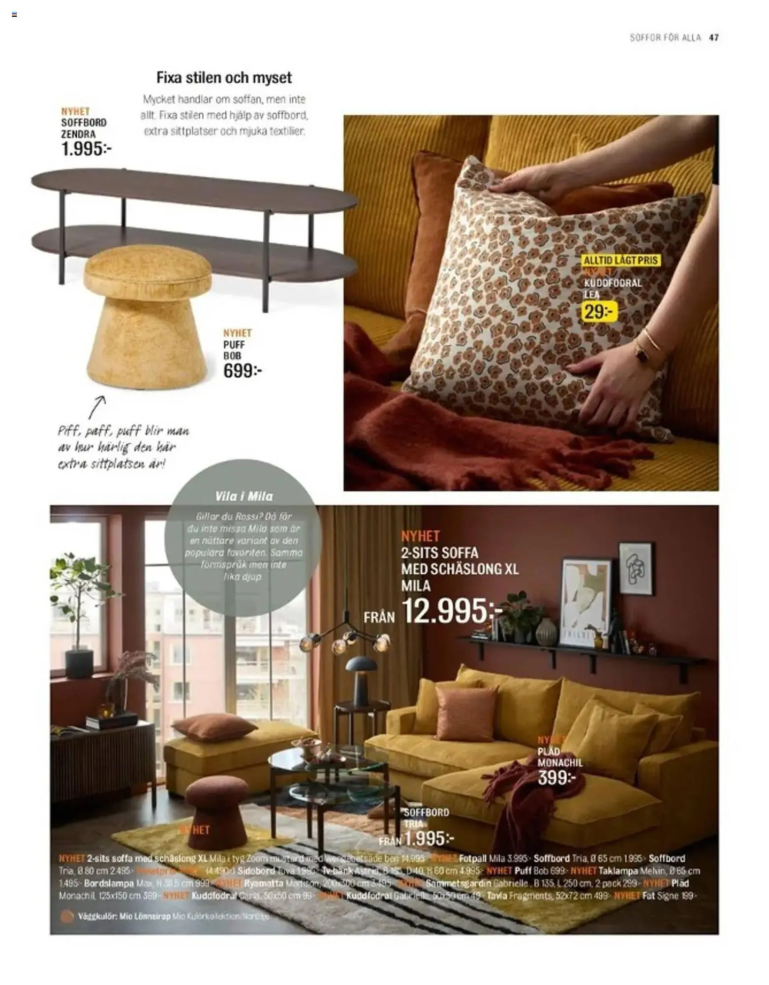 Mio reklamblad från 1 september till 30 november 2025 - Reklamblad sidor 47