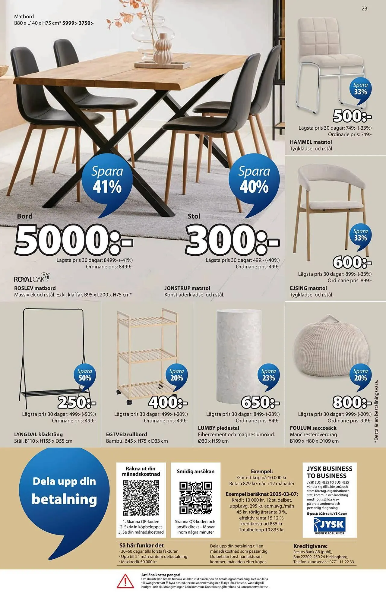 JYSK reklamblad från 27 april till 18 maj 2026 - Reklamblad sidor 23