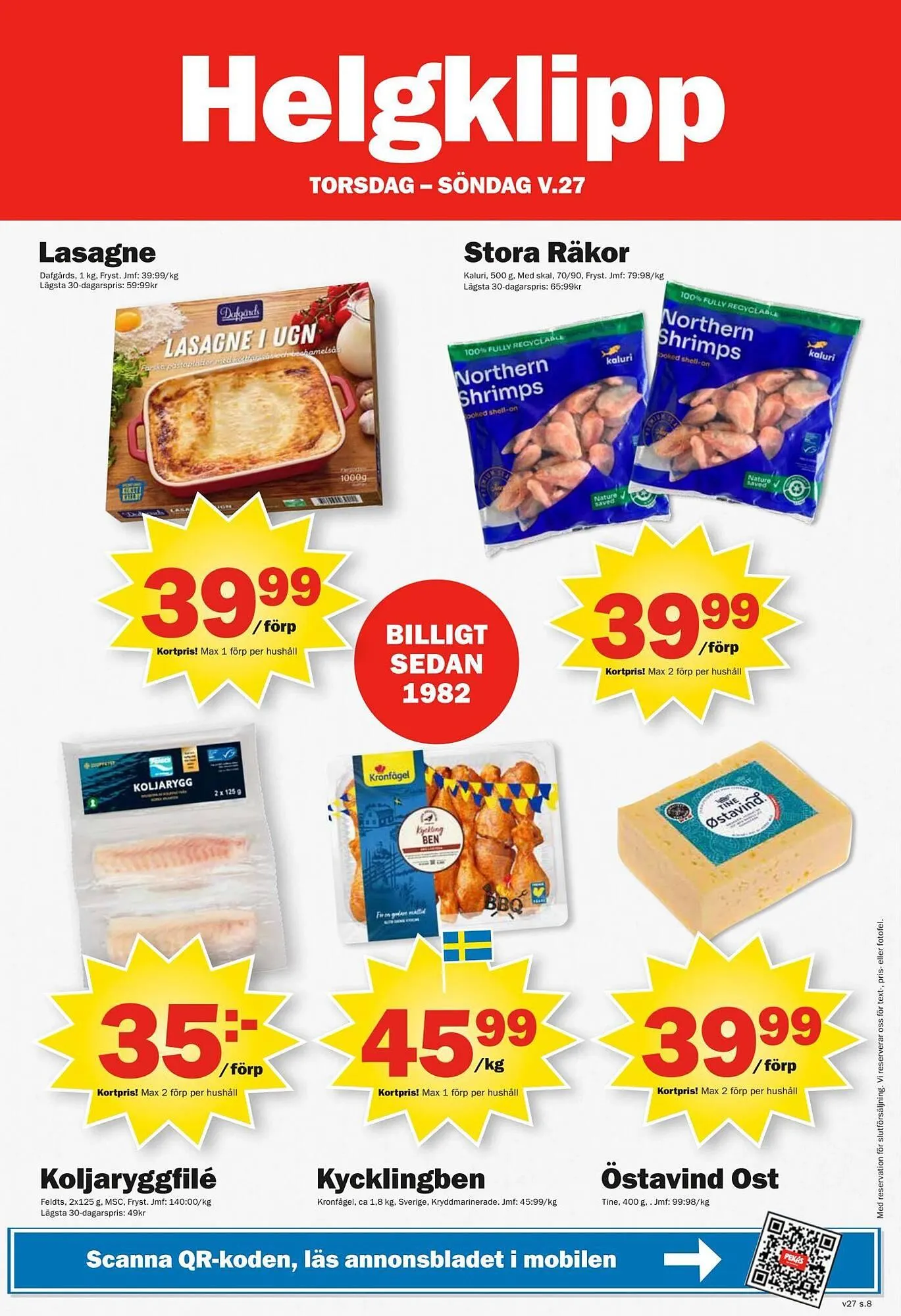 Pekås reklamblad från 30 juni till 6 juli 2025 - Reklamblad sidor 8