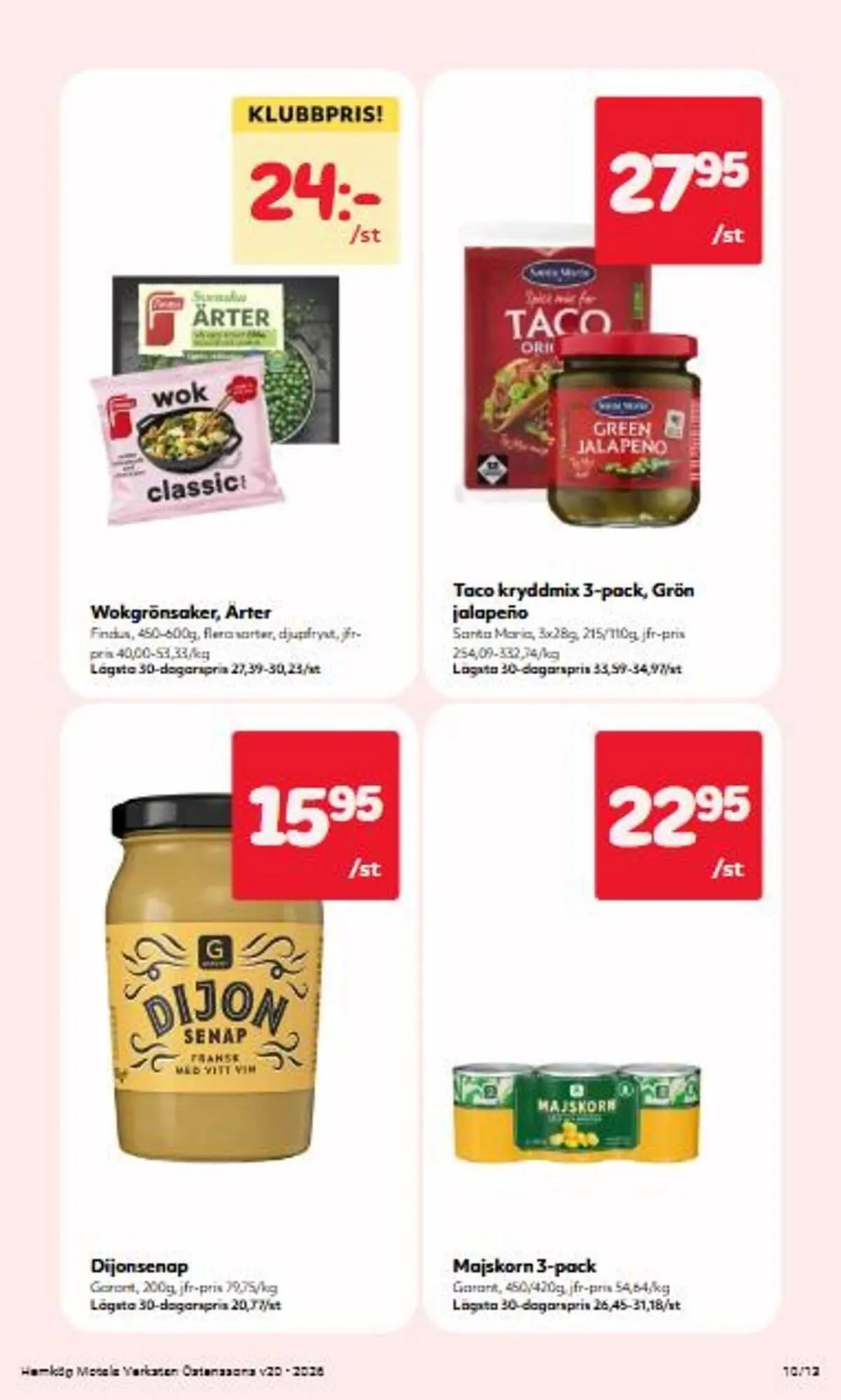 Östenssons reklamblad från 11 maj till 17 maj 2026 - Reklamblad sidor 10