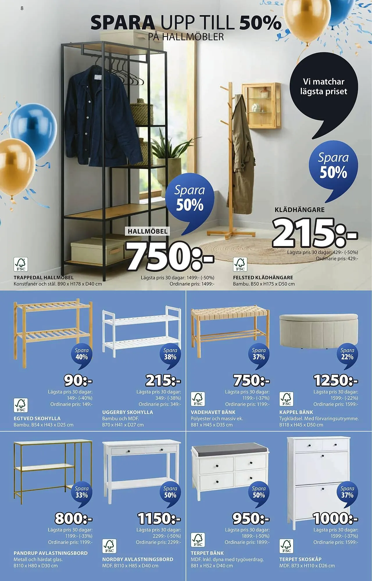 JYSK reklamblad från 7 april till 20 april 2025 - Reklamblad sidor 8