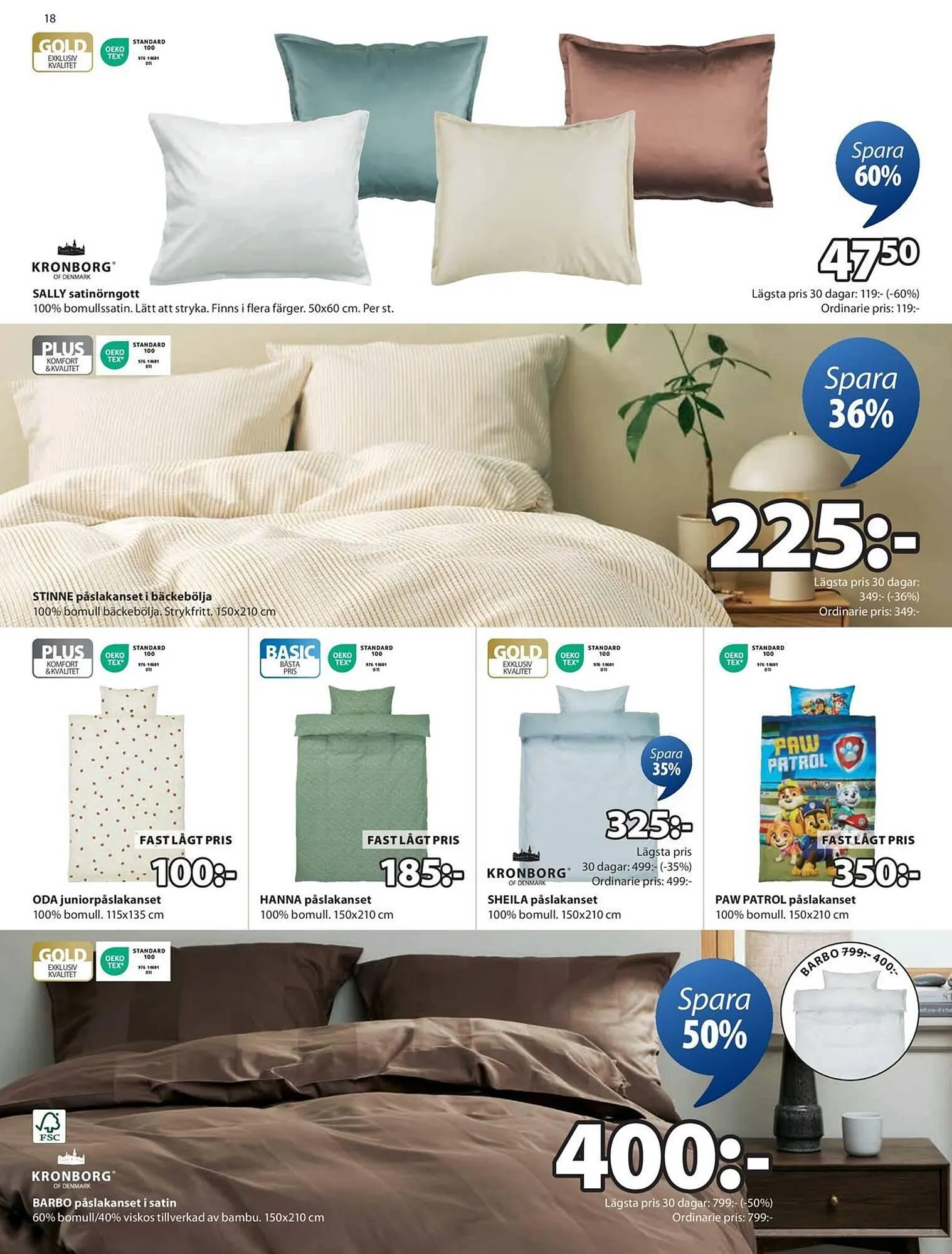 JYSK reklamblad från 9 september till 15 september 2025 - Reklamblad sidor 19