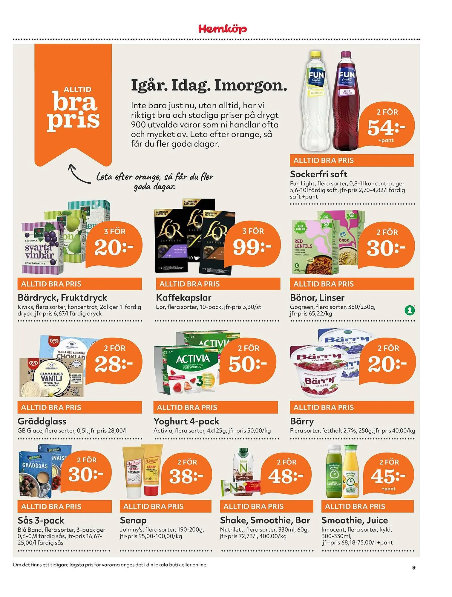 Östenssons reklamblad från 9 juni till 15 juni 2025 - Reklamblad sidor 9