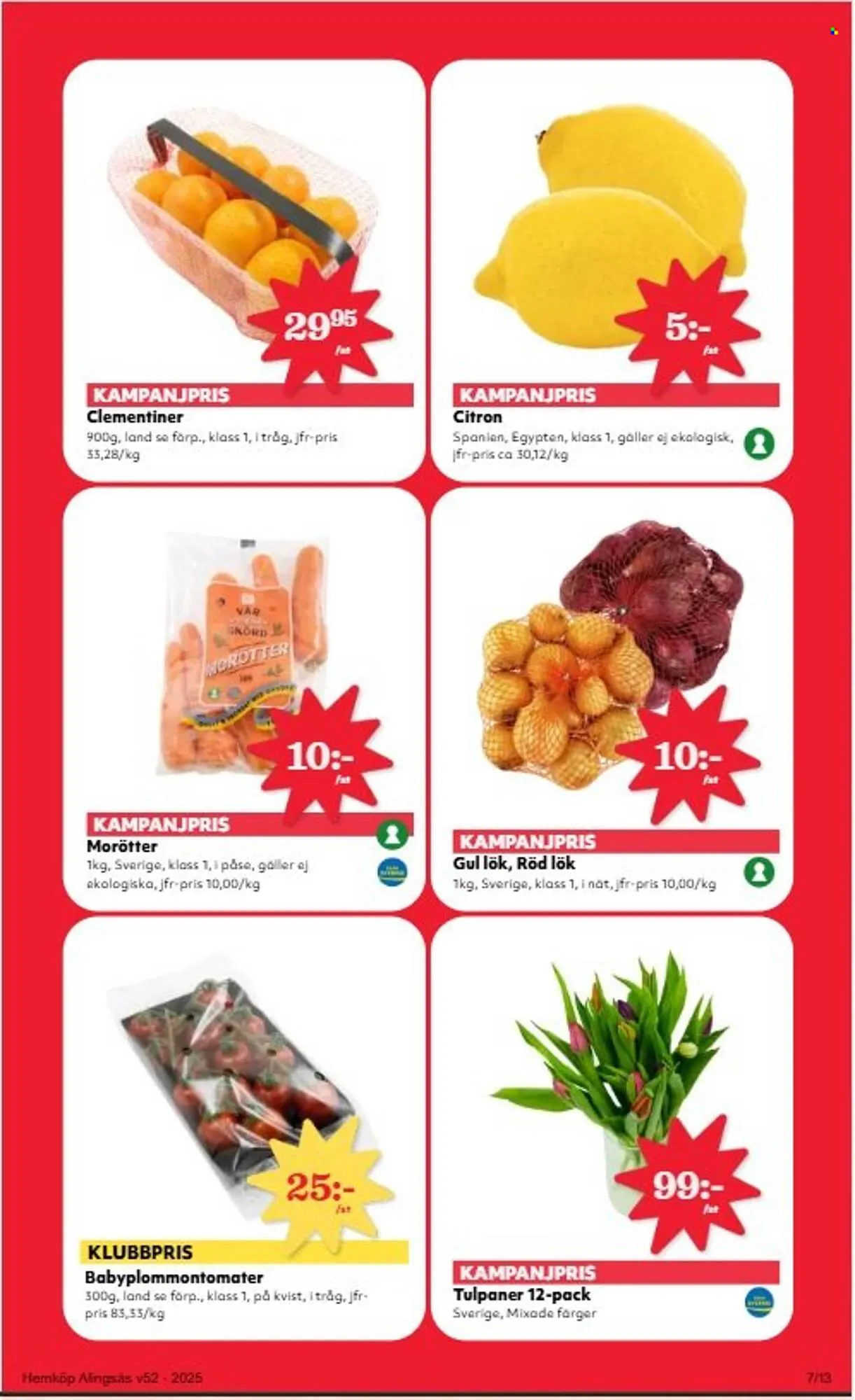 Hemköp reklamblad från 22 december till 28 december 2025 - Reklamblad sidor 7
