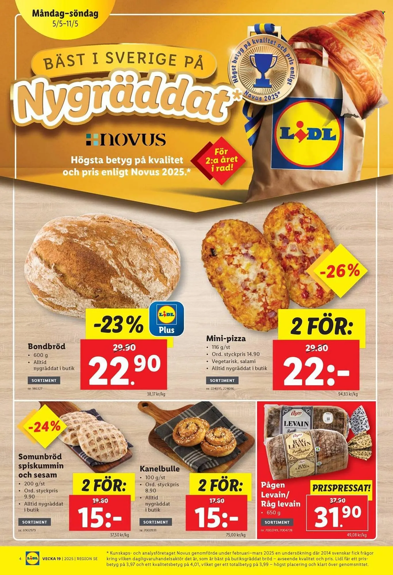 Lidl reklamblad från 5 maj till 11 maj 2025 - Reklamblad sidor 4