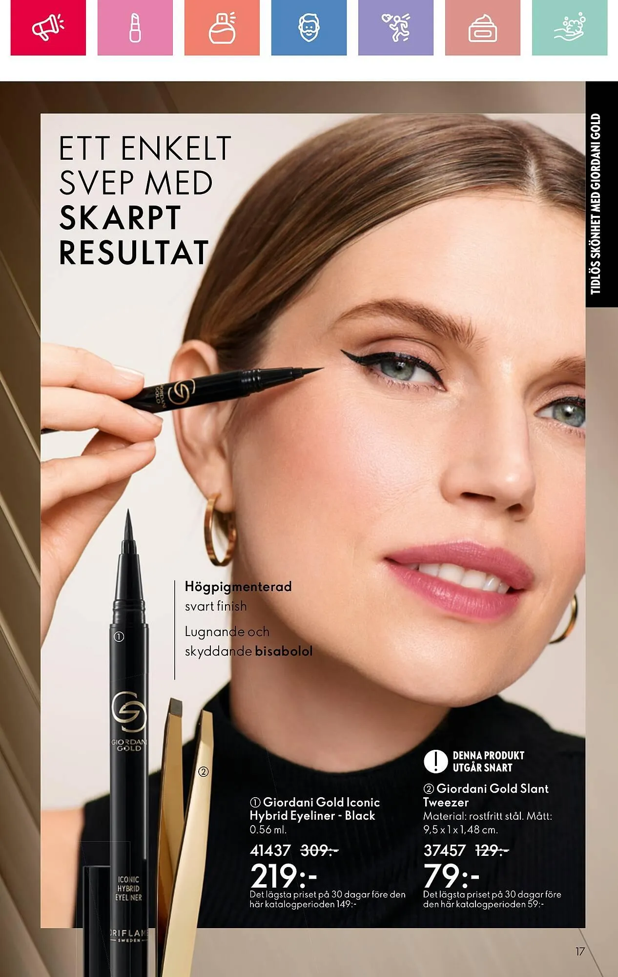 Oriflame reklamblad från 20 april till 9 maj 2025 - Reklamblad sidor 17