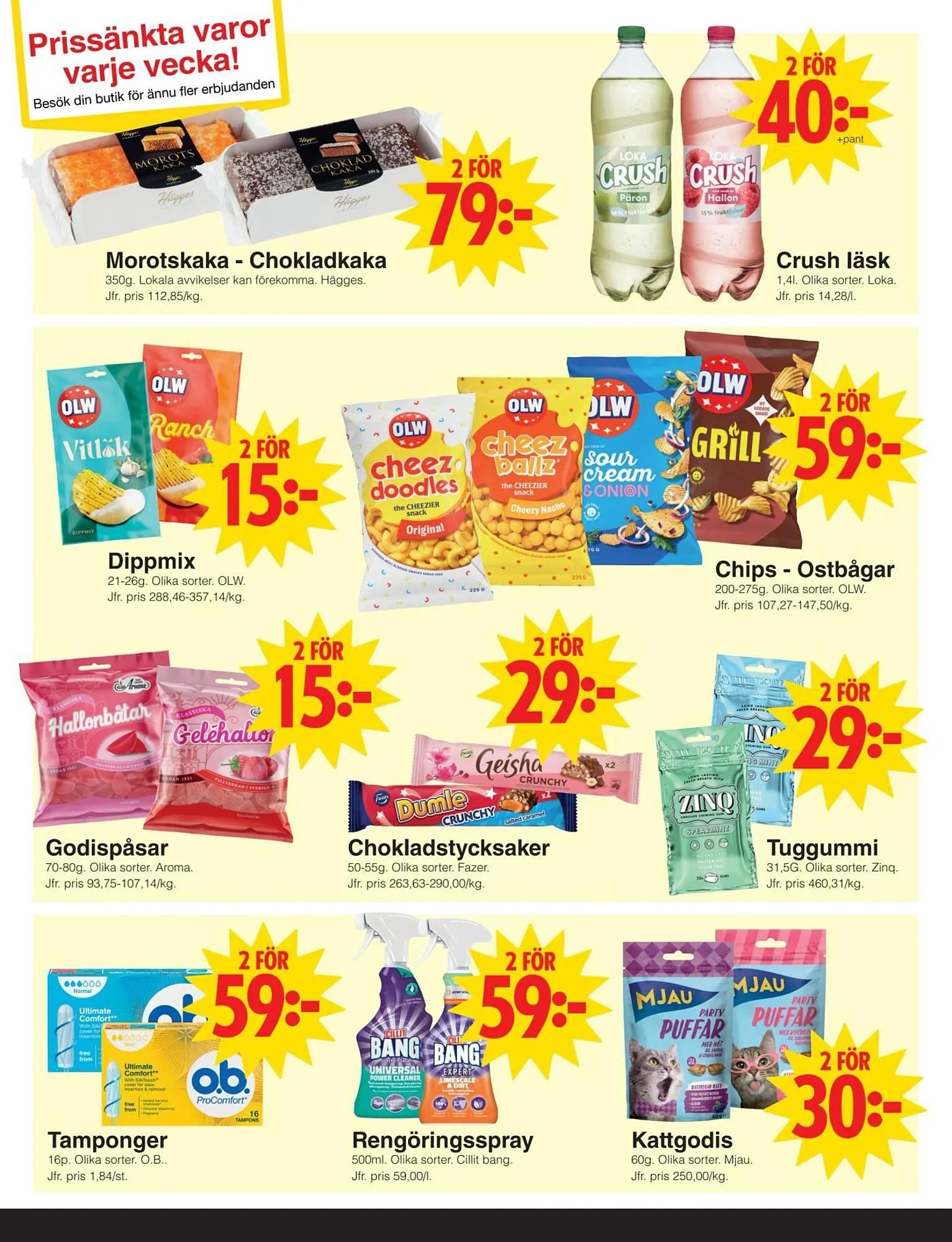 Matöppet reklamblad från 6 april till 13 april 2026 - Reklamblad sidor 3