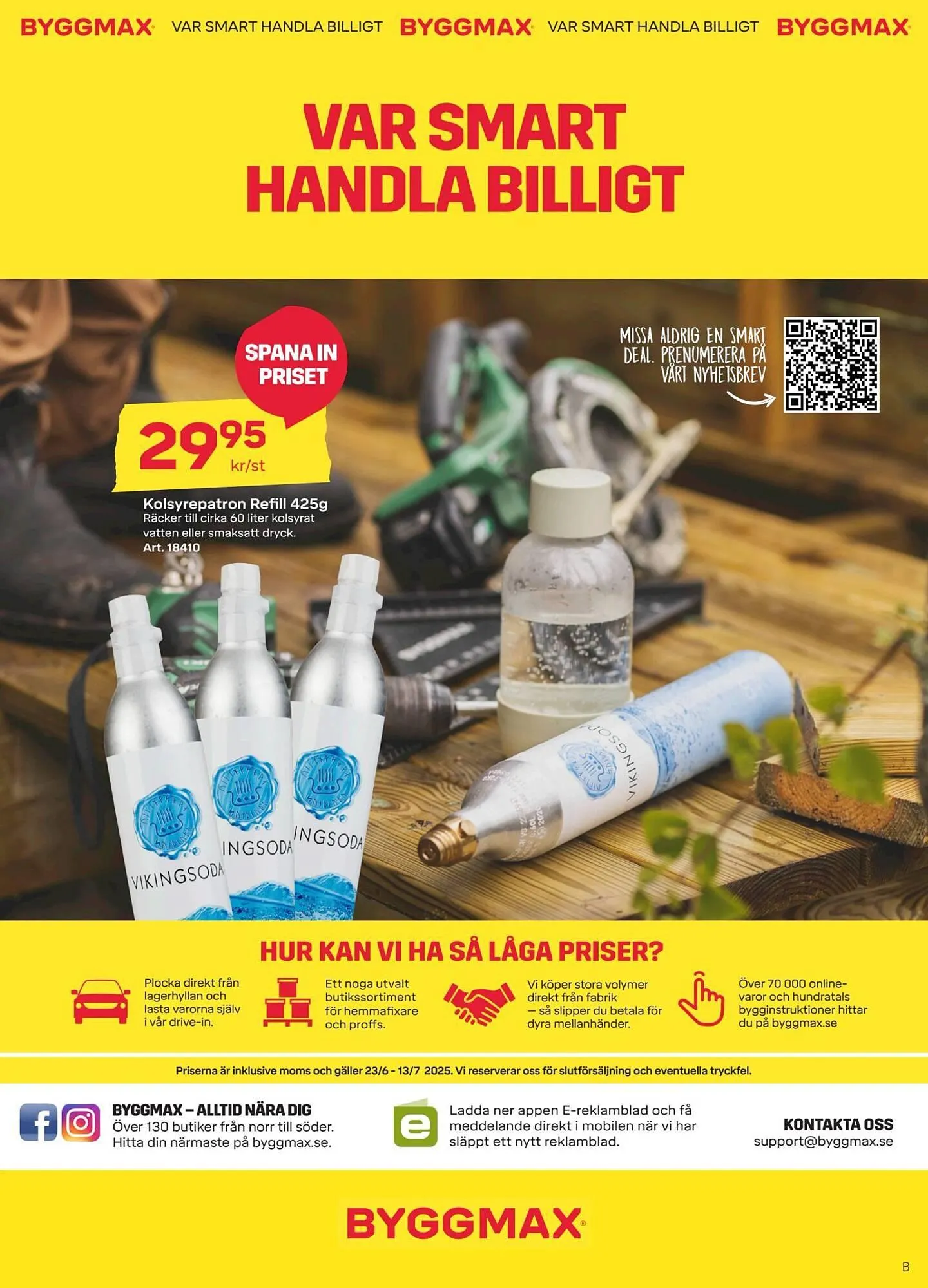 Byggmax reklamblad från 23 juni till 13 juli 2025 - Reklamblad sidor 8