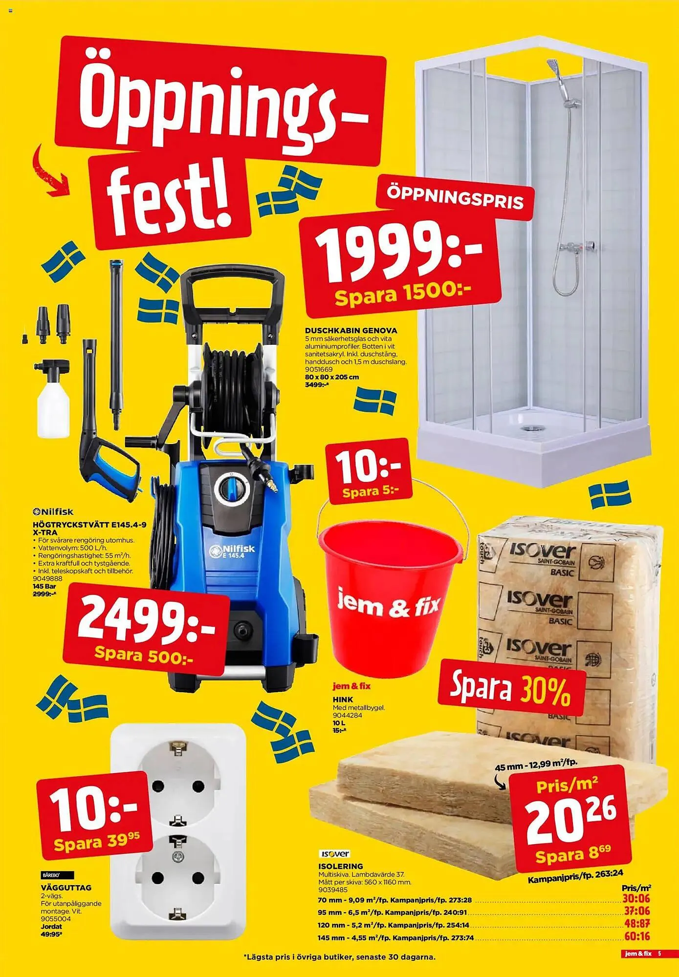 Jem&Fix reklamblad från 17 mars till 22 mars 2026 - Reklamblad sidor 5