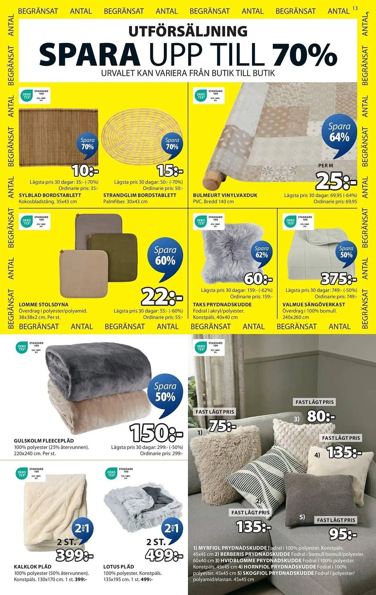 JYSK reklamblad från 2 juni till 15 juni 2025 - Reklamblad sidor 13