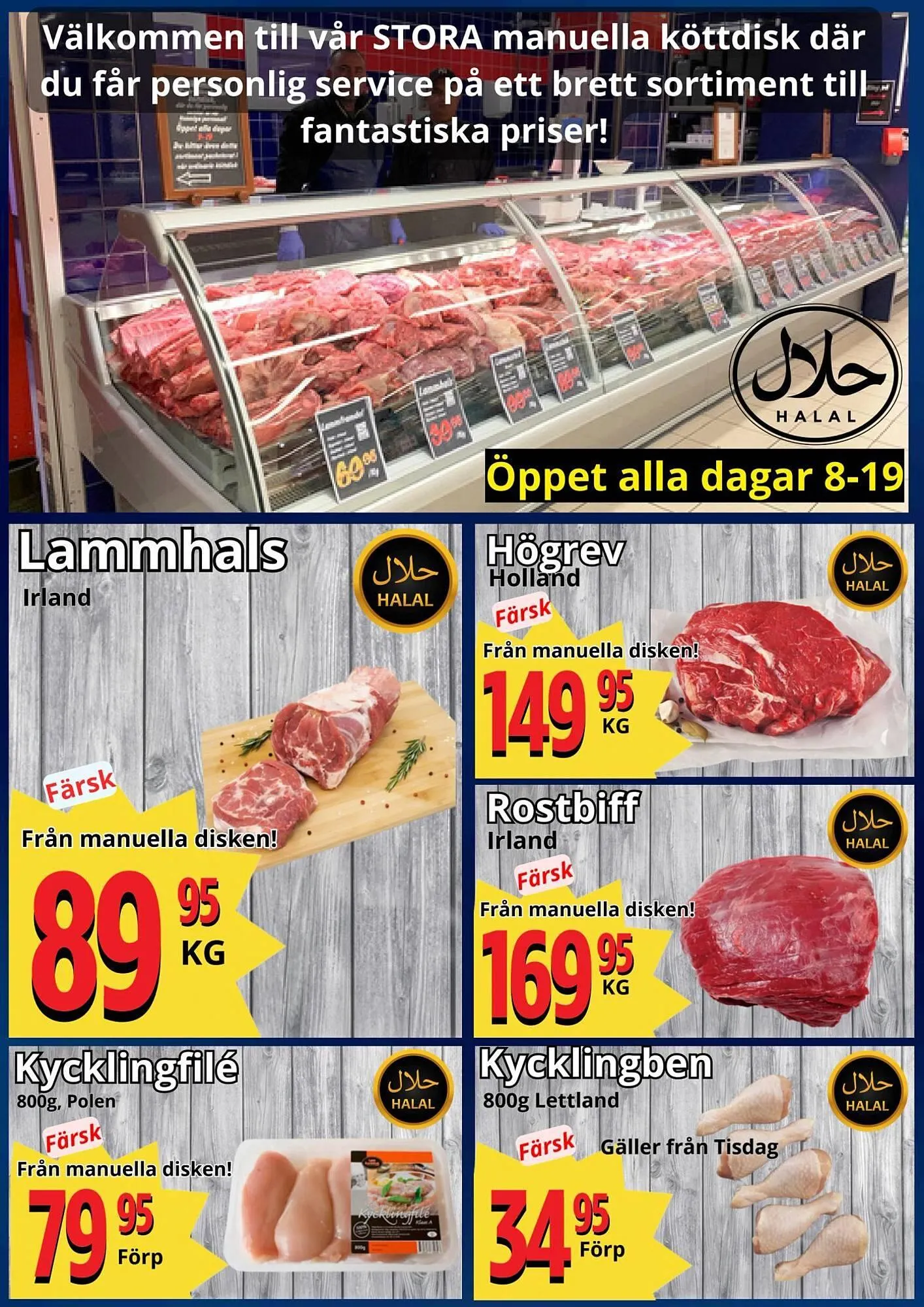 Supergrossen reklamblad från 3 november till 9 november 2025 - Reklamblad sidor 4