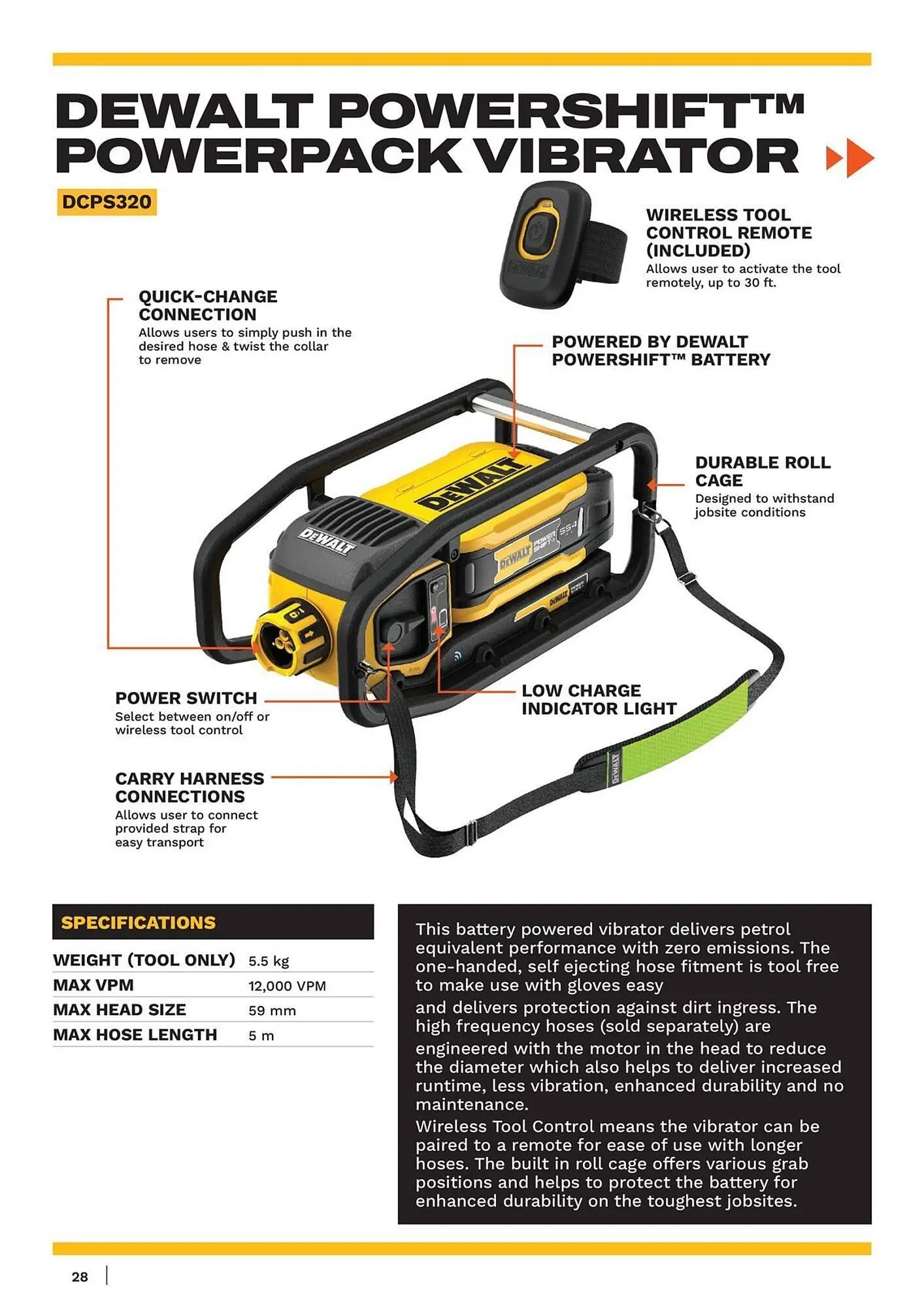 Dewalt reklamblad från 11 januari till 17 januari 2026 - Reklamblad sidor 28