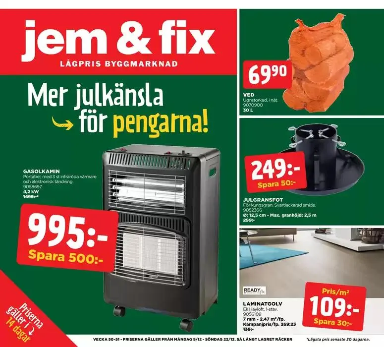 Jem&Fix reklamblad - 1
