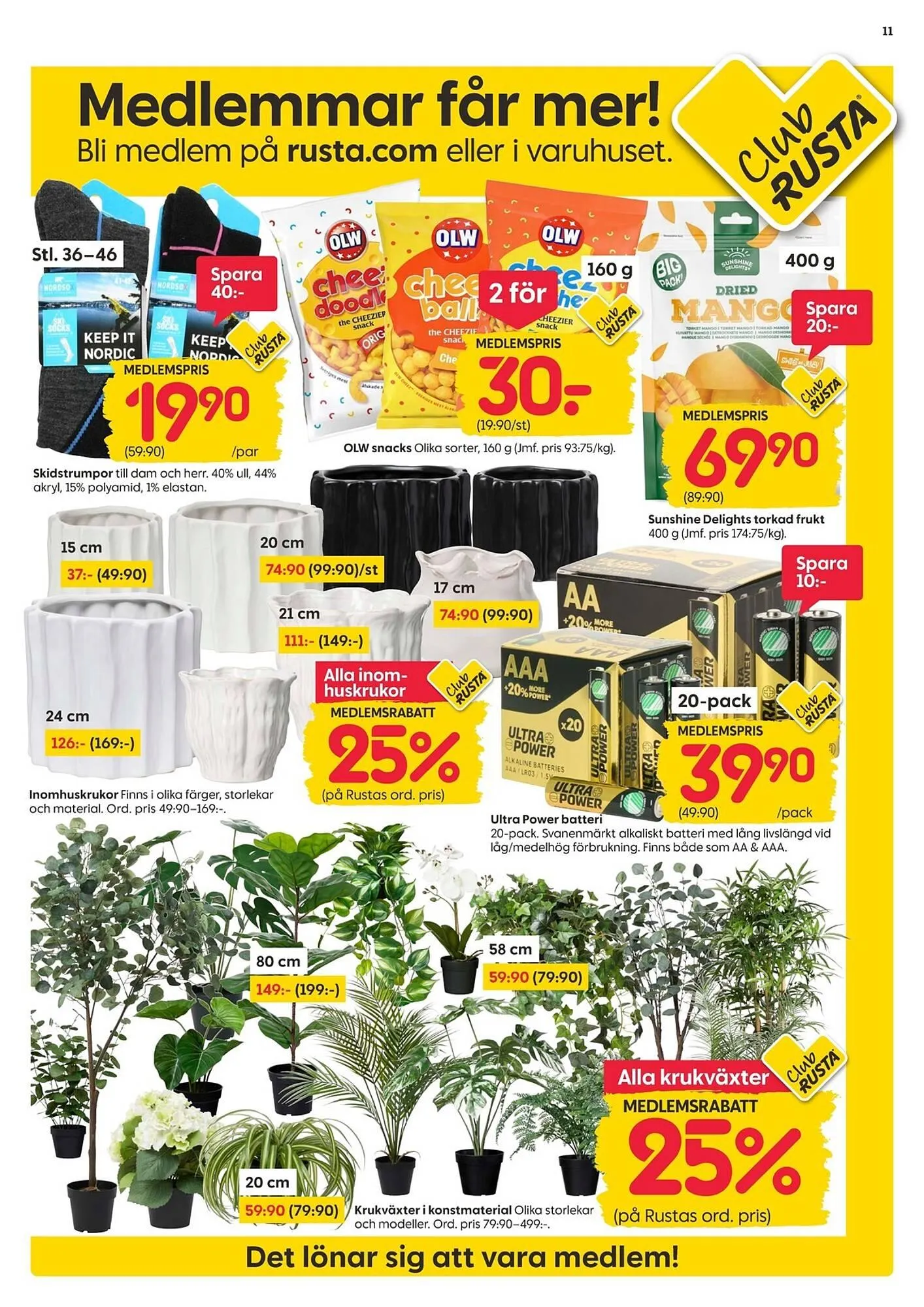 Rusta reklamblad från 5 januari till 11 januari 2026 - Reklamblad sidor 11