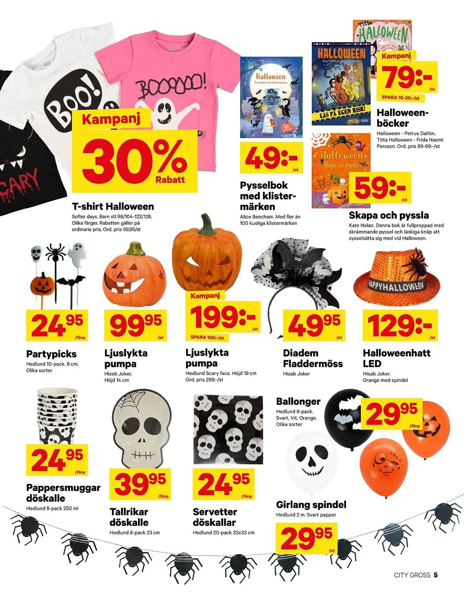 City Gross reklamblad från 21 oktober till 17 november 2024 - Reklamblad sidor 5