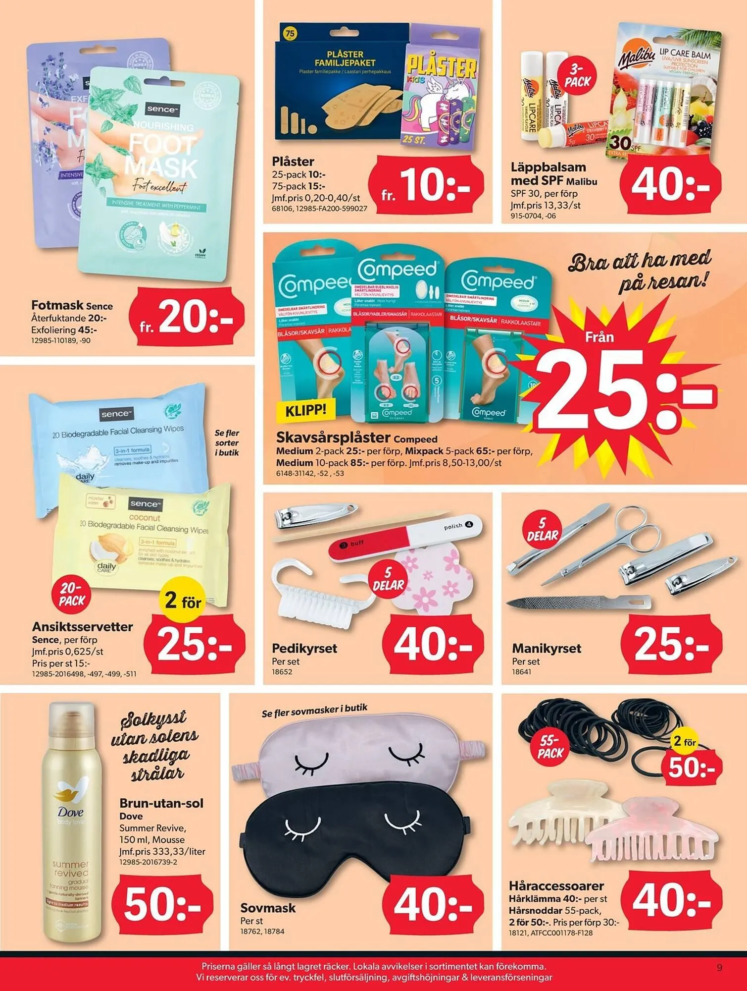 DollarStore reklamblad från 28 juli till 10 augusti 2025 - Reklamblad sidor 9