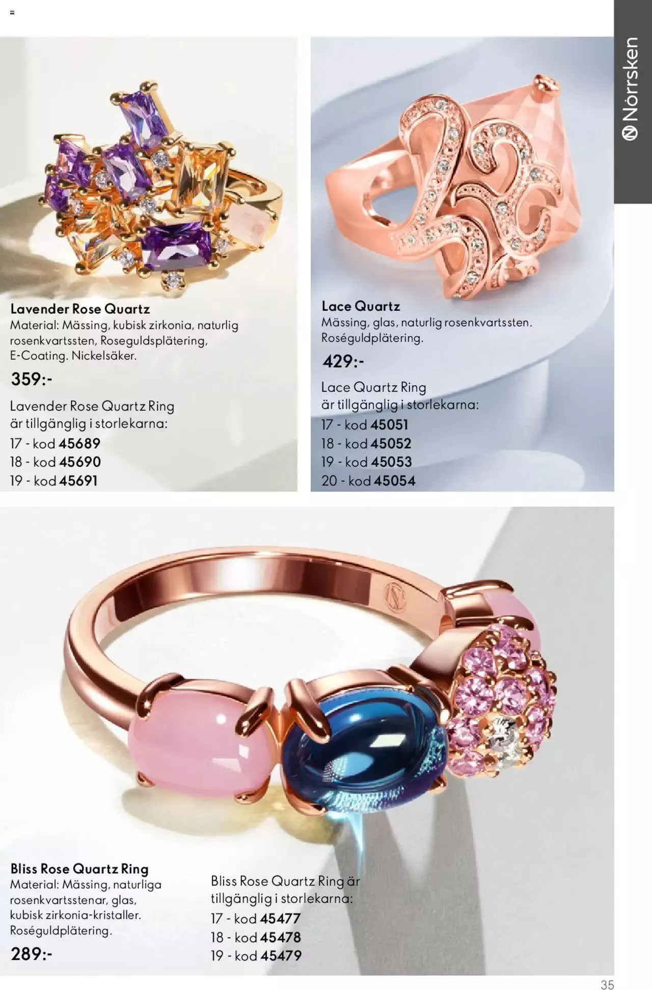Oriflame - Norrsken Summer Collection från 17 maj till 25 oktober 2023 - Reklamblad sidor 35