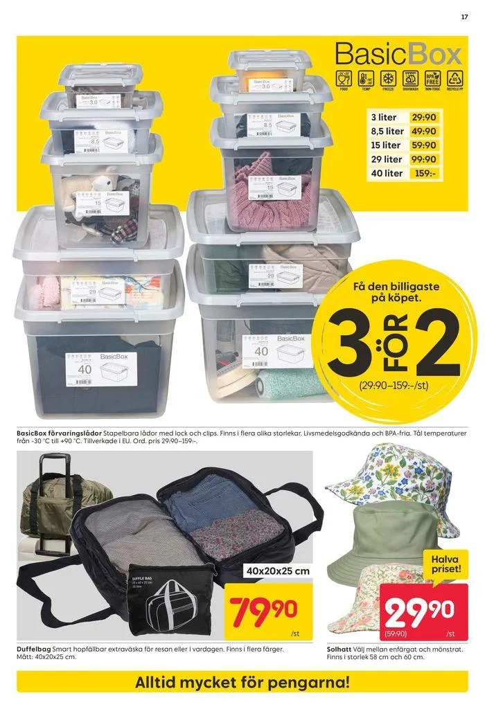 Rusta reklambad från 13 maj till 27 maj 2024 - Reklamblad sidor 17