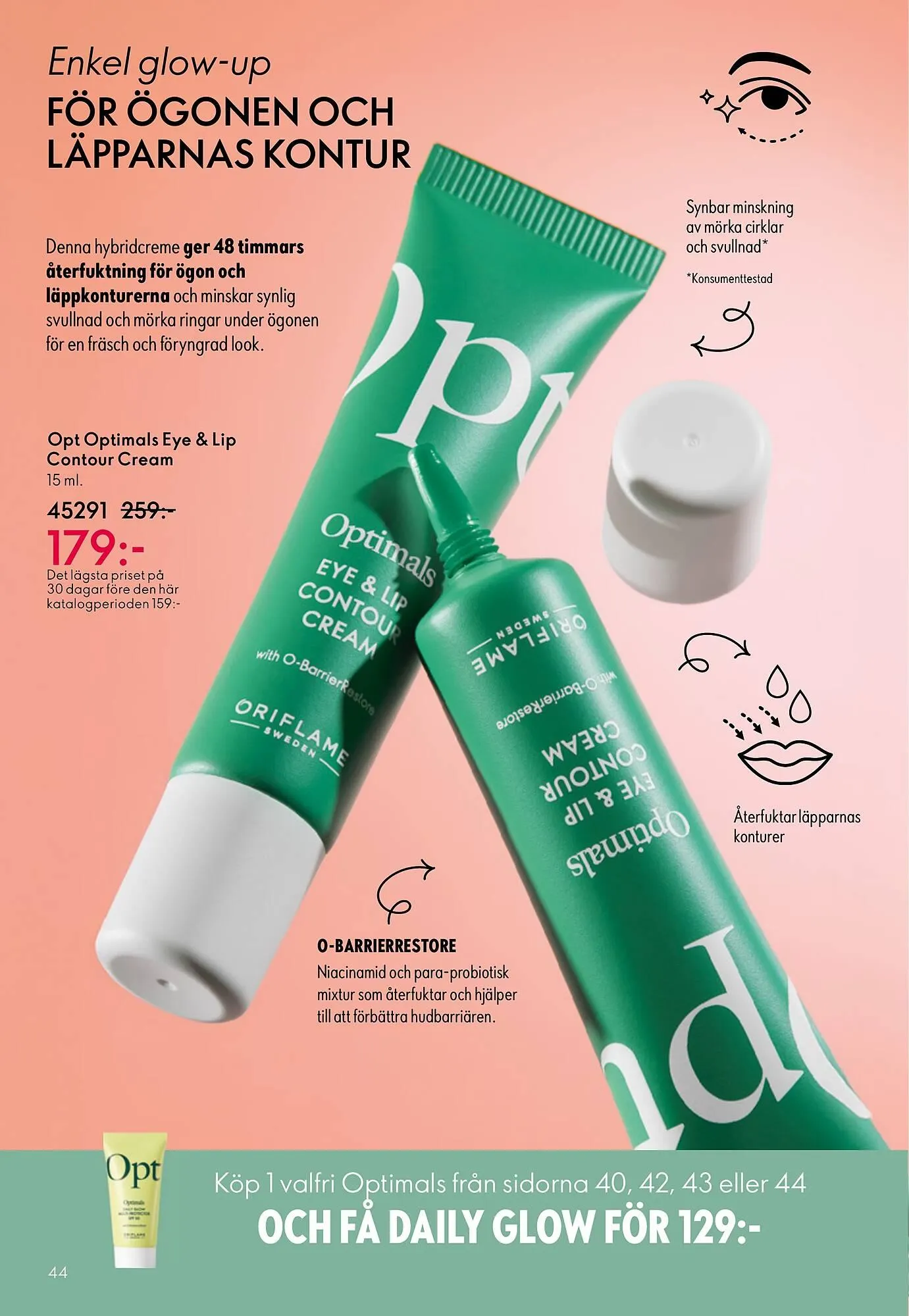 Oriflame reklamblad från 1 april till 30 april 2026 - Reklamblad sidor 44