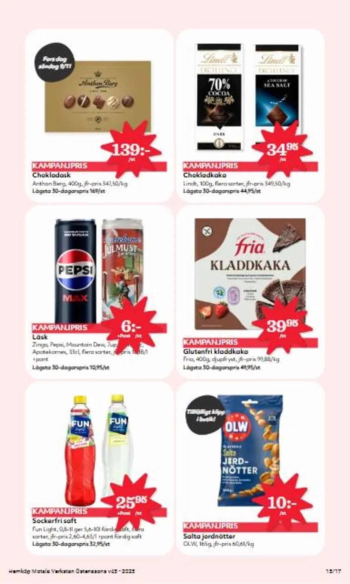 Östenssons reklamblad från 3 november till 9 november 2025 - Reklamblad sidor 15