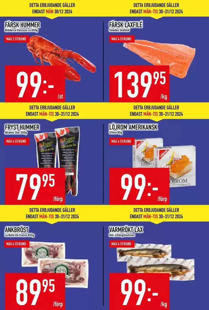 Veckans erbjudanden från 30 december till 13 januari 2025 - Reklamblad sidor 2