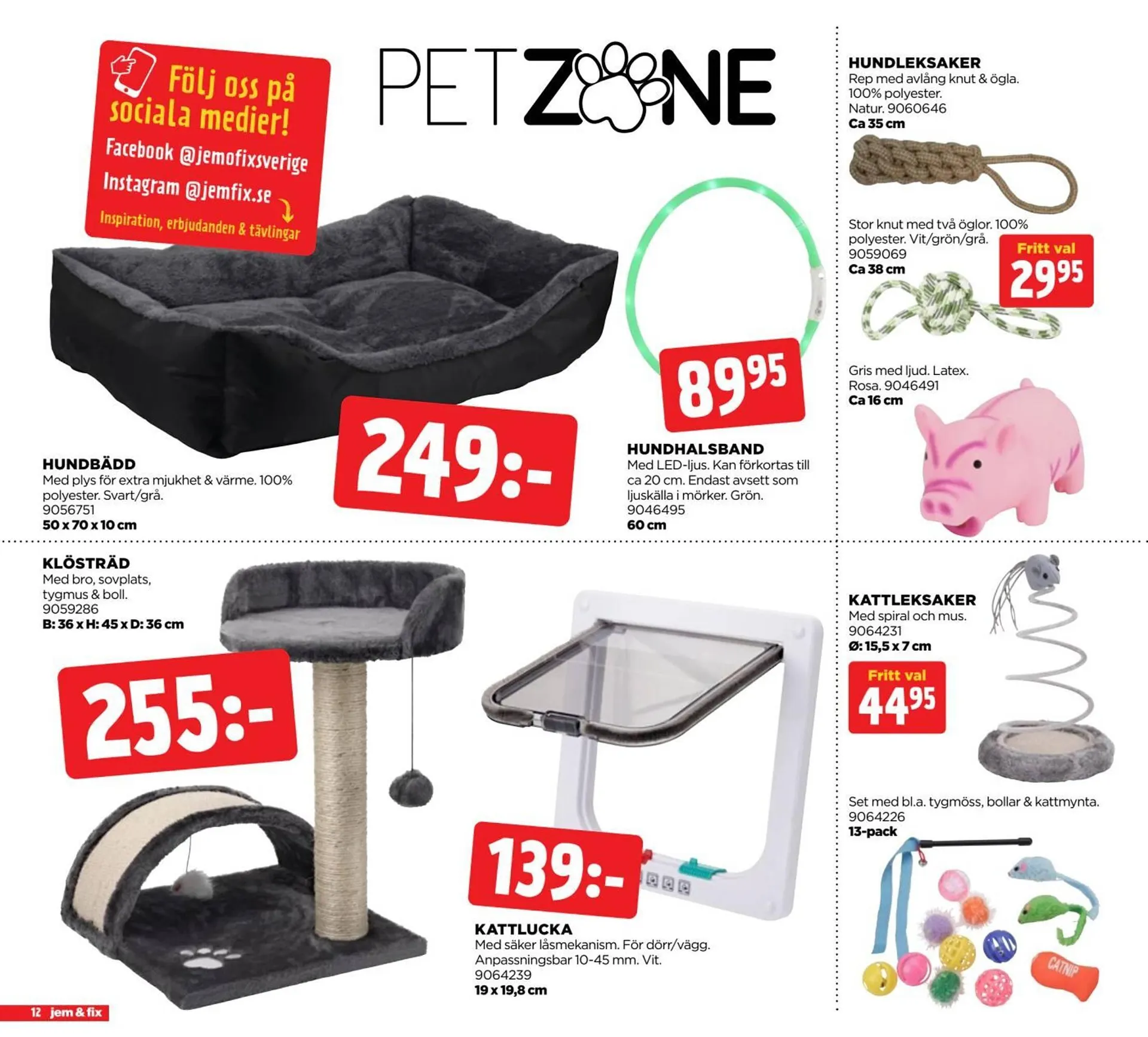 Jem&Fix reklamblad från 19 januari till 9 februari 2026 - Reklamblad sidor 12