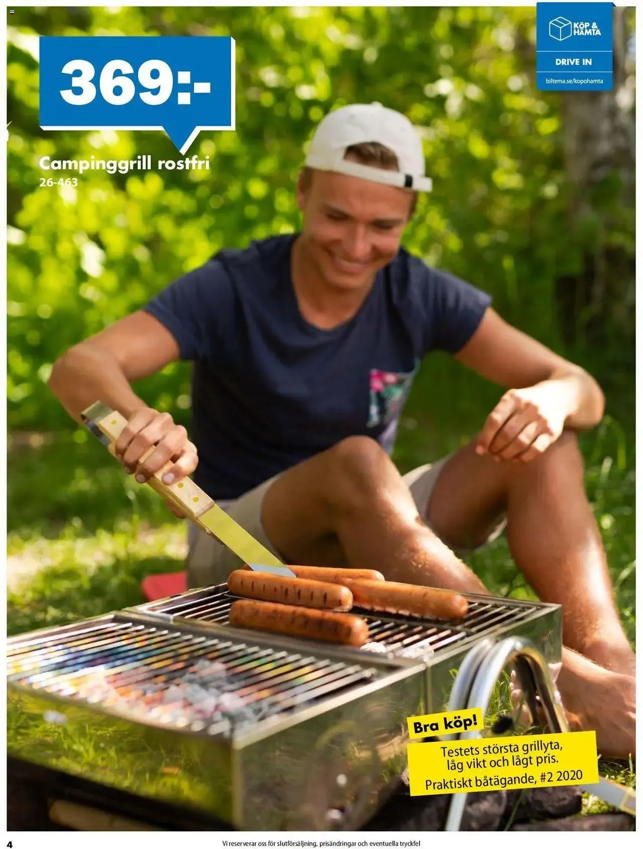 Biltema - erbjudanden från 25 juli till 31 december 2024 - Reklamblad sidor 4