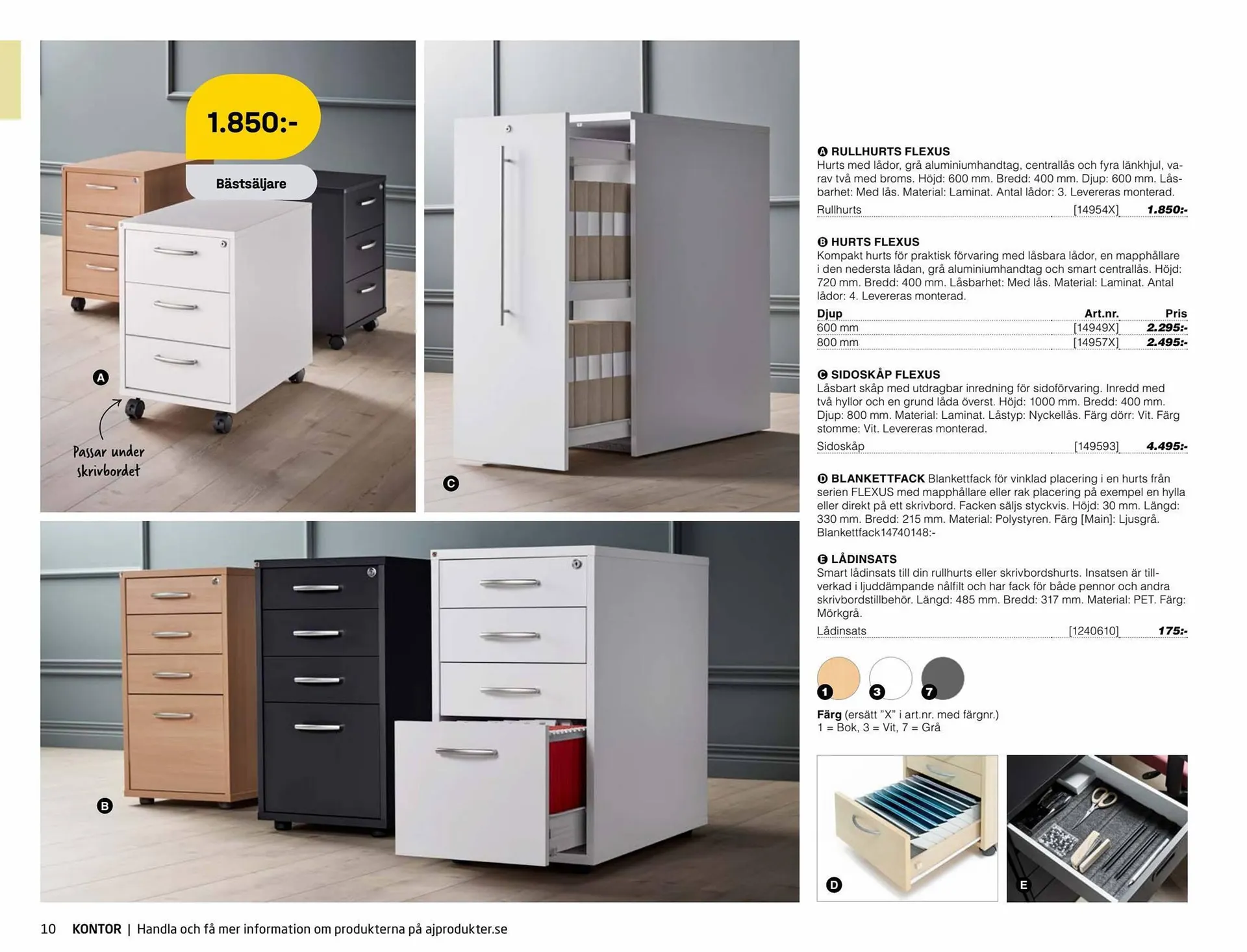 AJ Produkter reklamblad från 8 oktober till 4 december 2023 - Reklamblad sidor 10
