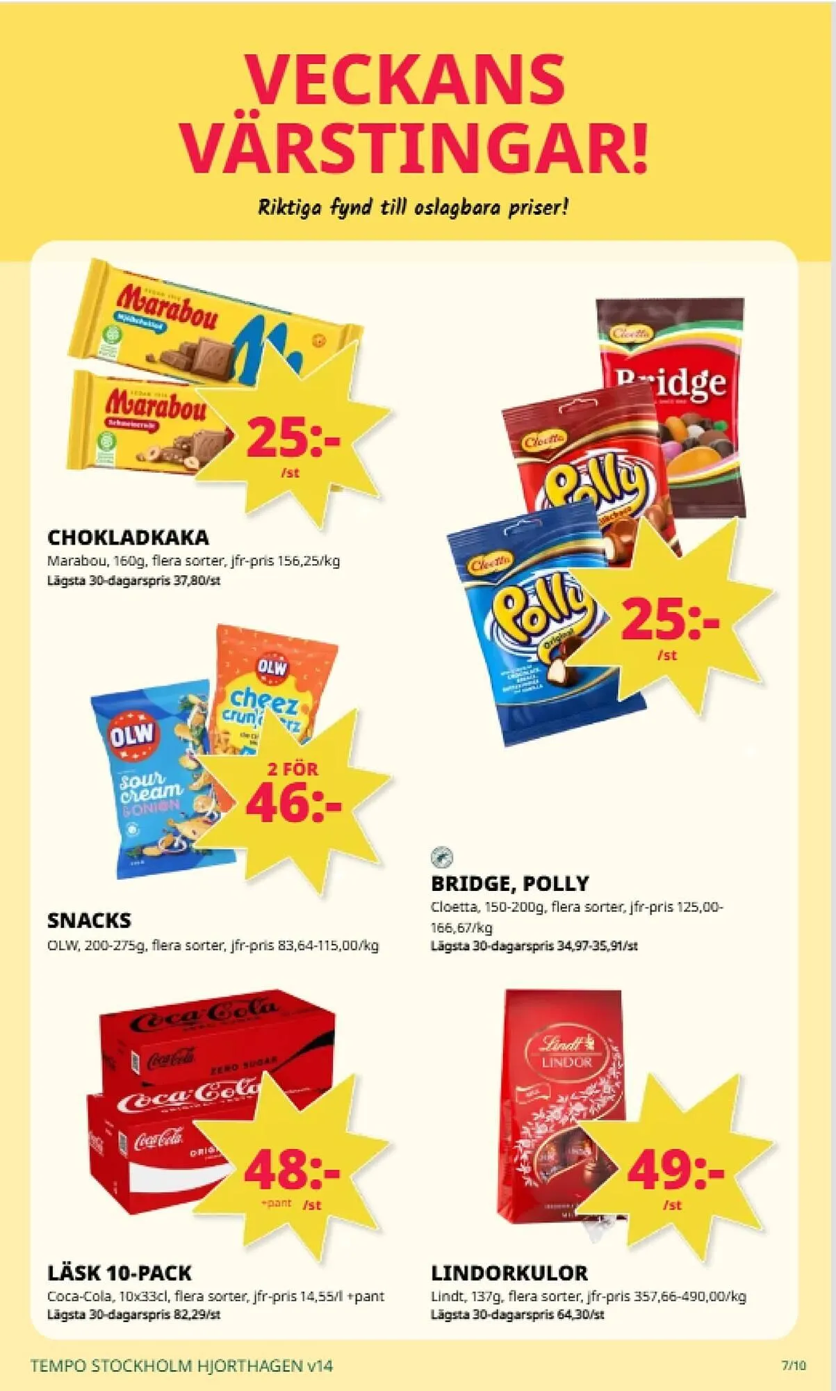 Tempo reklamblad från 1 april till 6 april 2026 - Reklamblad sidor 7