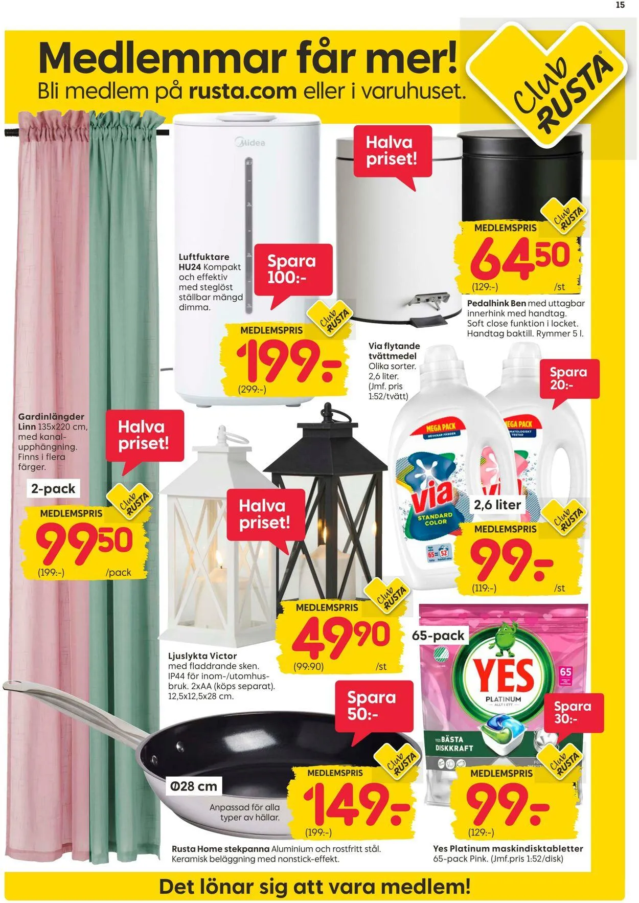 Rusta från 21 oktober till 4 november 2025 - Reklamblad sidor 15