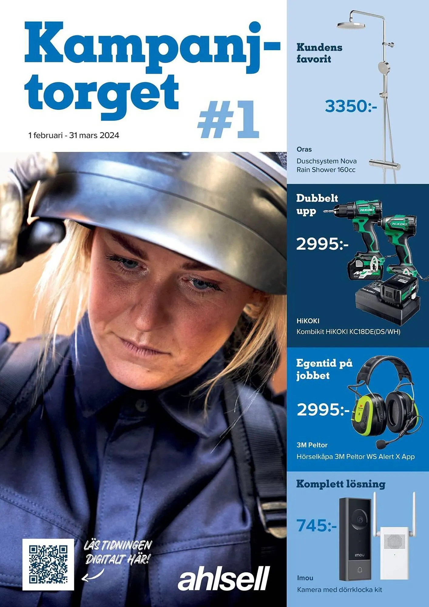 Ahlsell reklamblad från 8 februari till 31 mars 2024 - Reklamblad sidor 