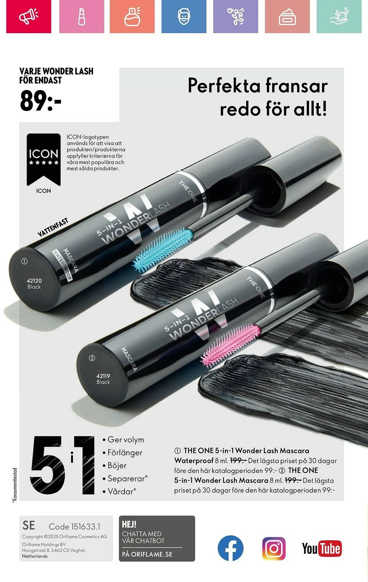 Oriflame reklamblad från 12 maj till 31 maj 2025 - Reklamblad sidor 164