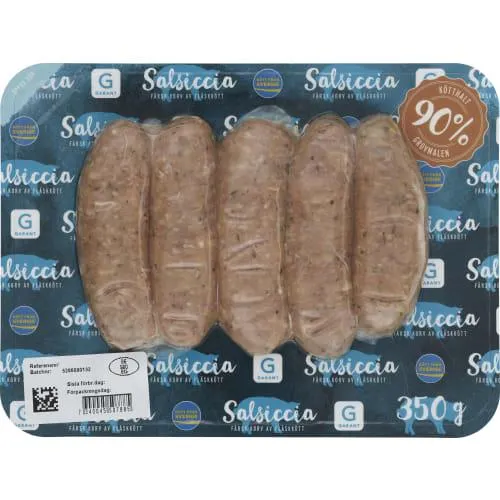 Salsicciakorv Färsk Sverige