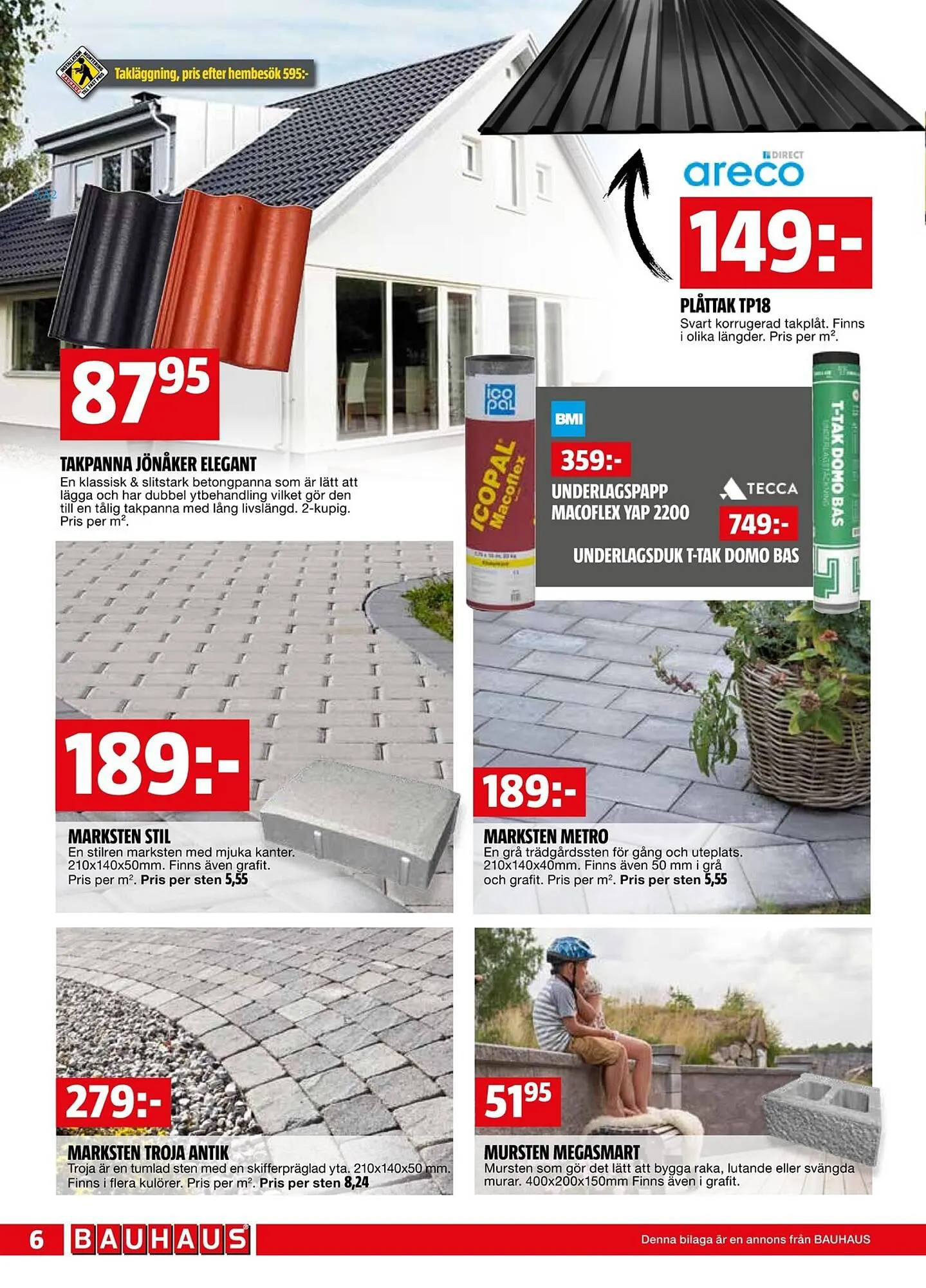 Bauhaus reklamblad från 11 september till 1 oktober 2023 - Reklamblad sidor 6