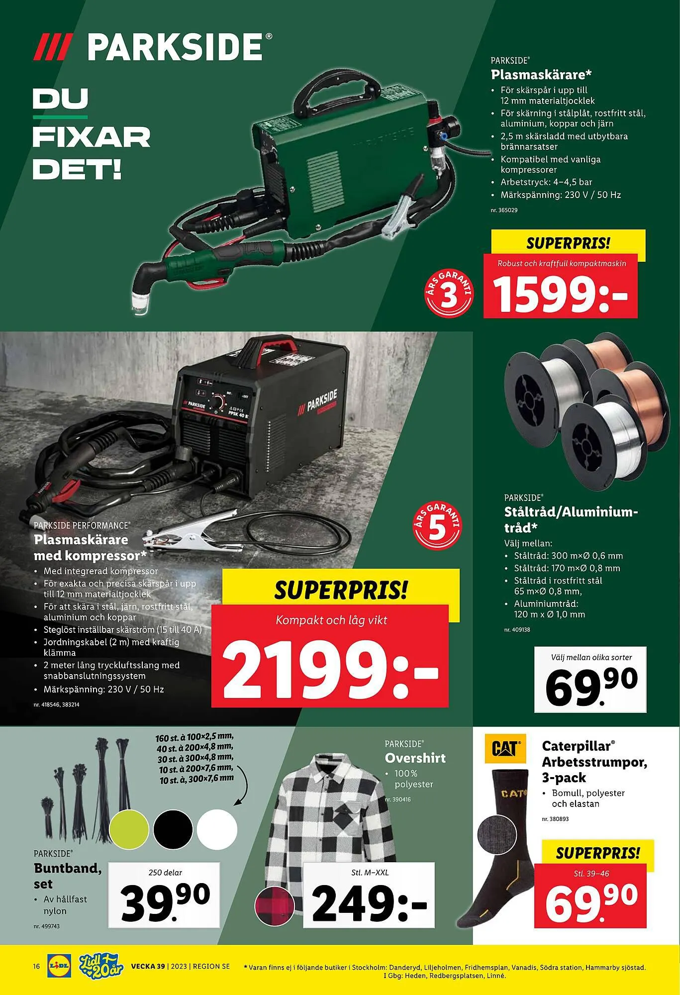 Lidl reklamblad från 25 september till 1 oktober 2023 - Reklamblad sidor 20