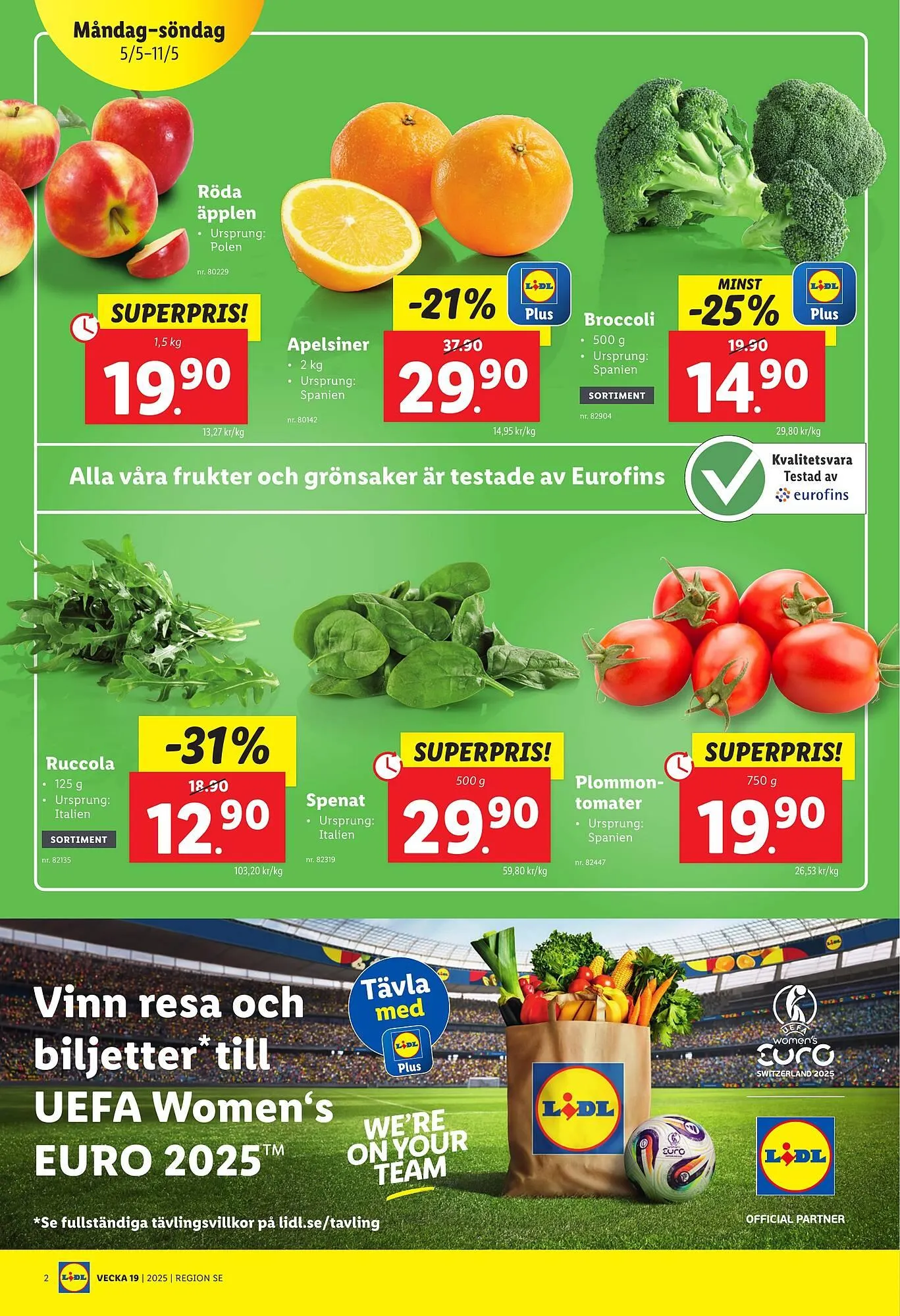 Lidl reklamblad från 5 maj till 11 maj 2025 - Reklamblad sidor 2