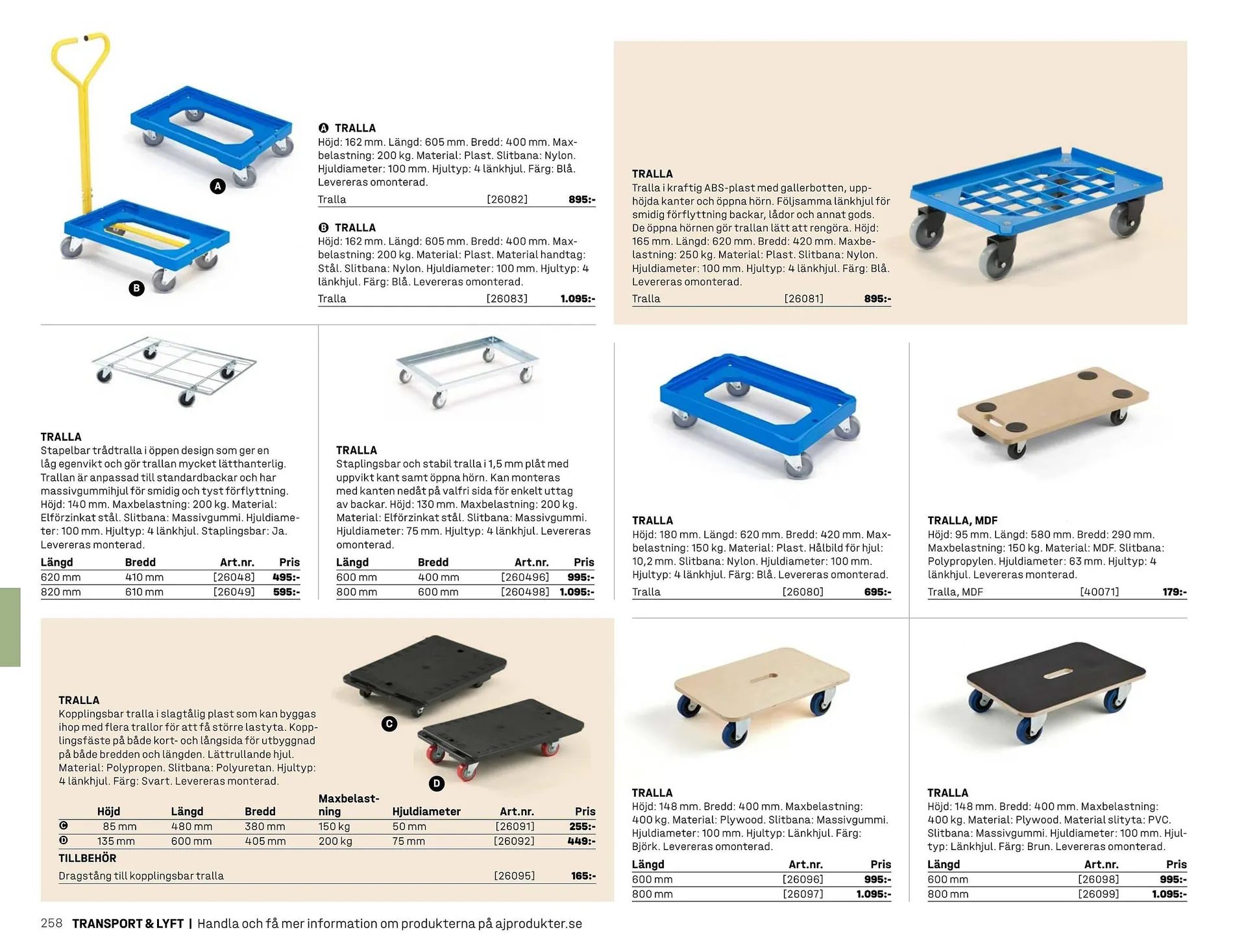 AJ Produkter reklamblad från 1 januari till 31 december 2025 - Reklamblad sidor 258