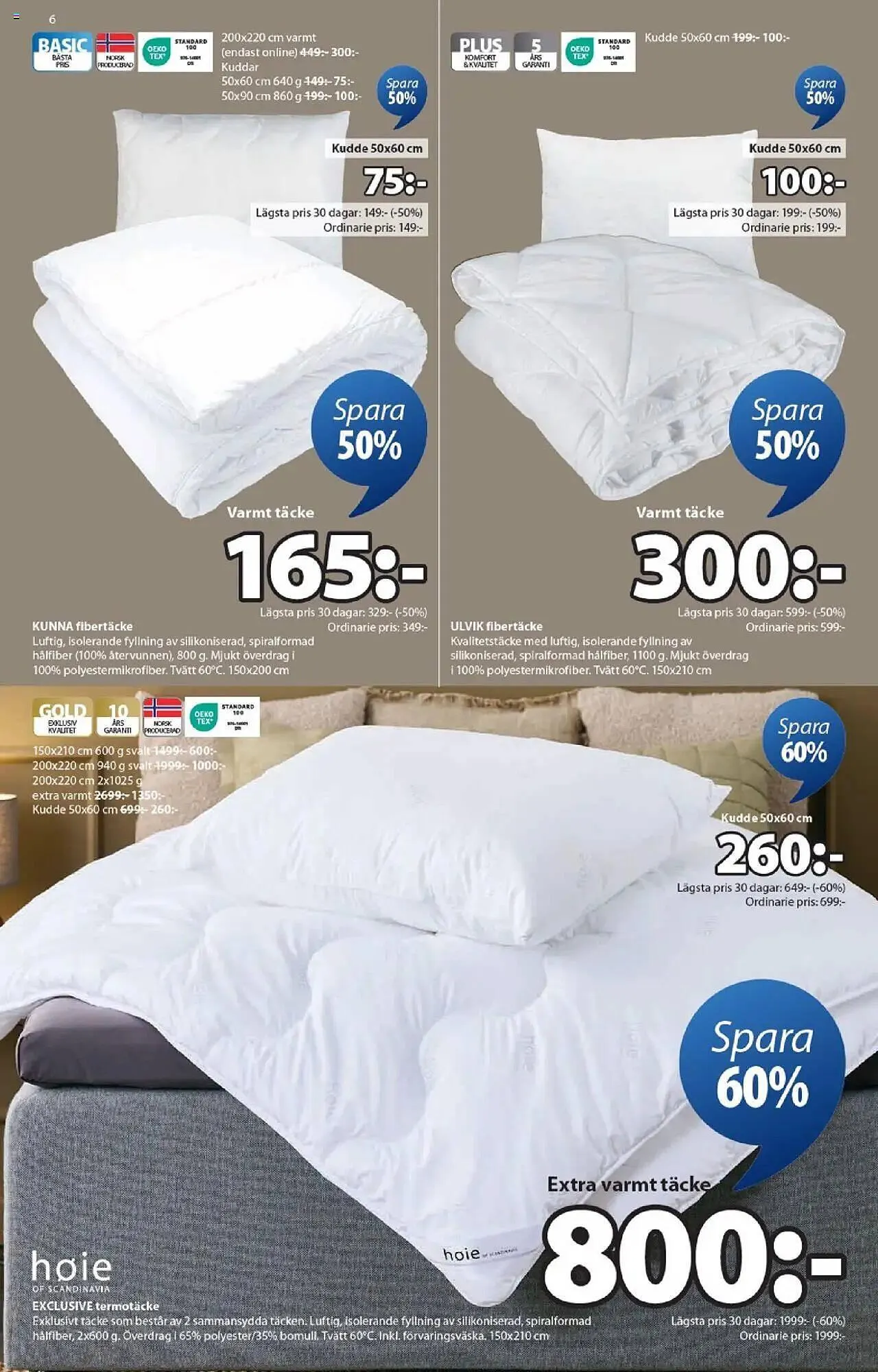 JYSK reklamblad från 6 oktober till 19 oktober 2025 - Reklamblad sidor 6