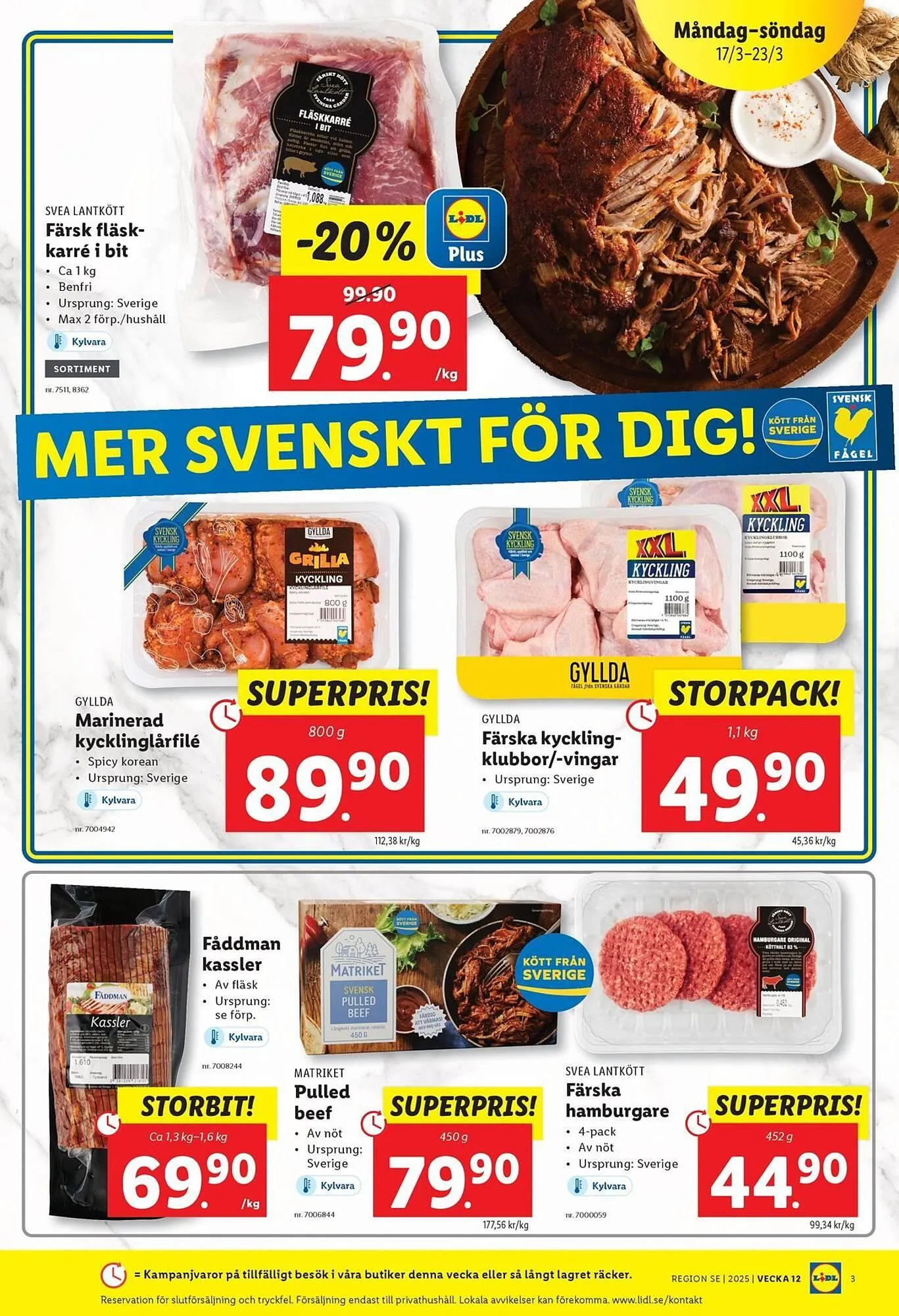 Lidl reklamblad från 17 mars till 23 mars 2025 - Reklamblad sidor 3