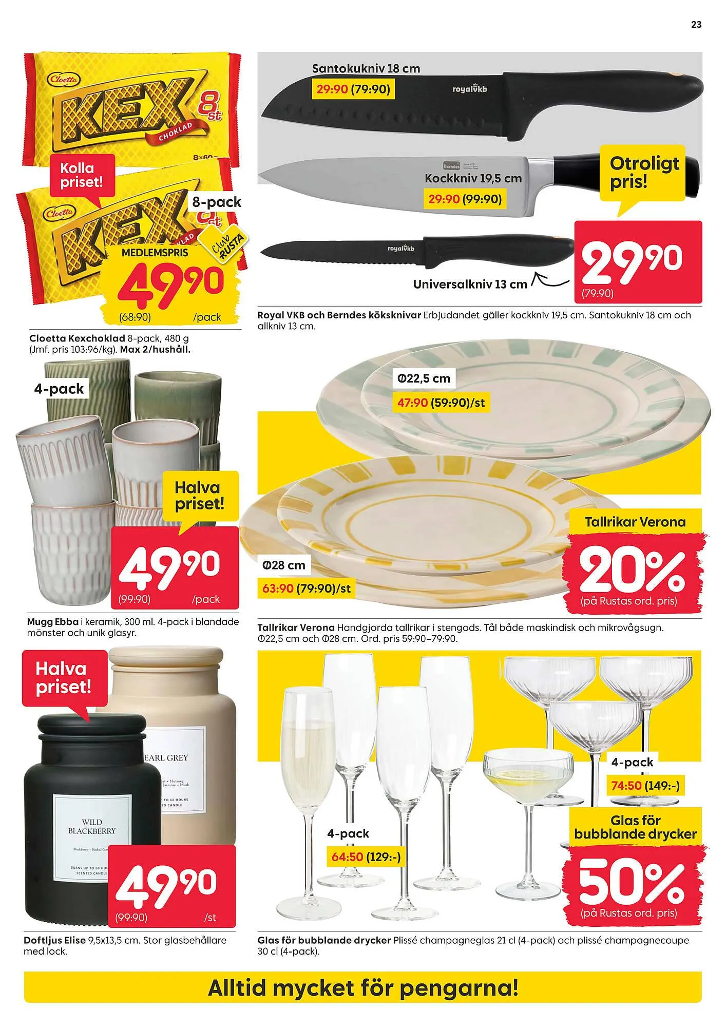 Rusta reklamblad från 26 maj till 1 juni 2025 - Reklamblad sidor 23