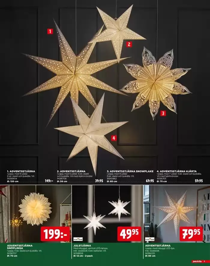 Jem&Fix reklamblad från 27 oktober till 24 december 2024 - Reklamblad sidor 7