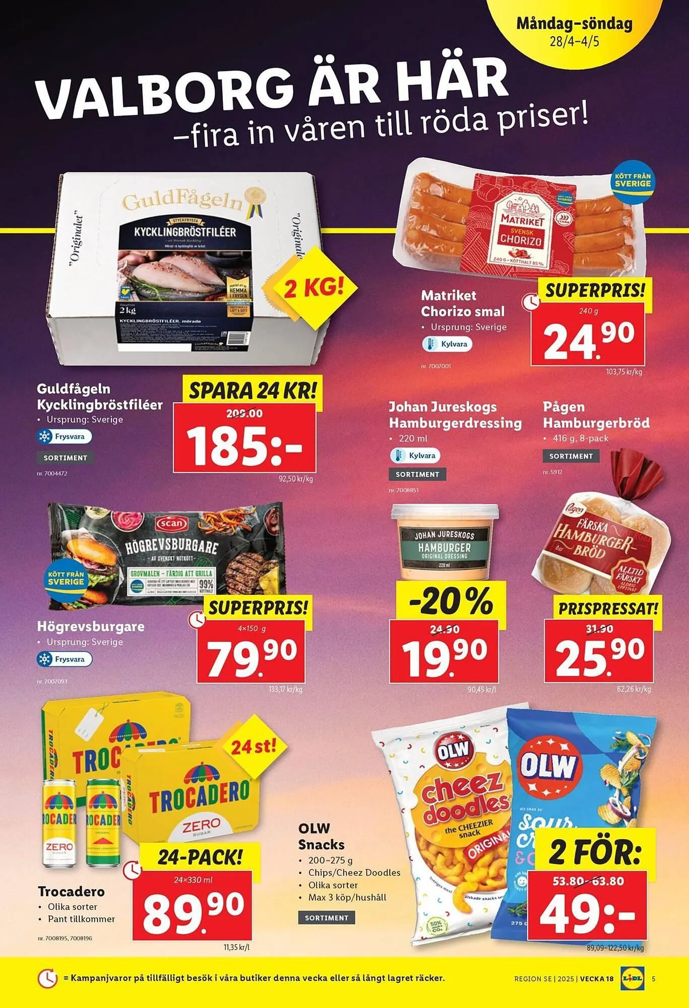 Lidl reklamblad från 28 april till 4 maj 2025 - Reklamblad sidor 5