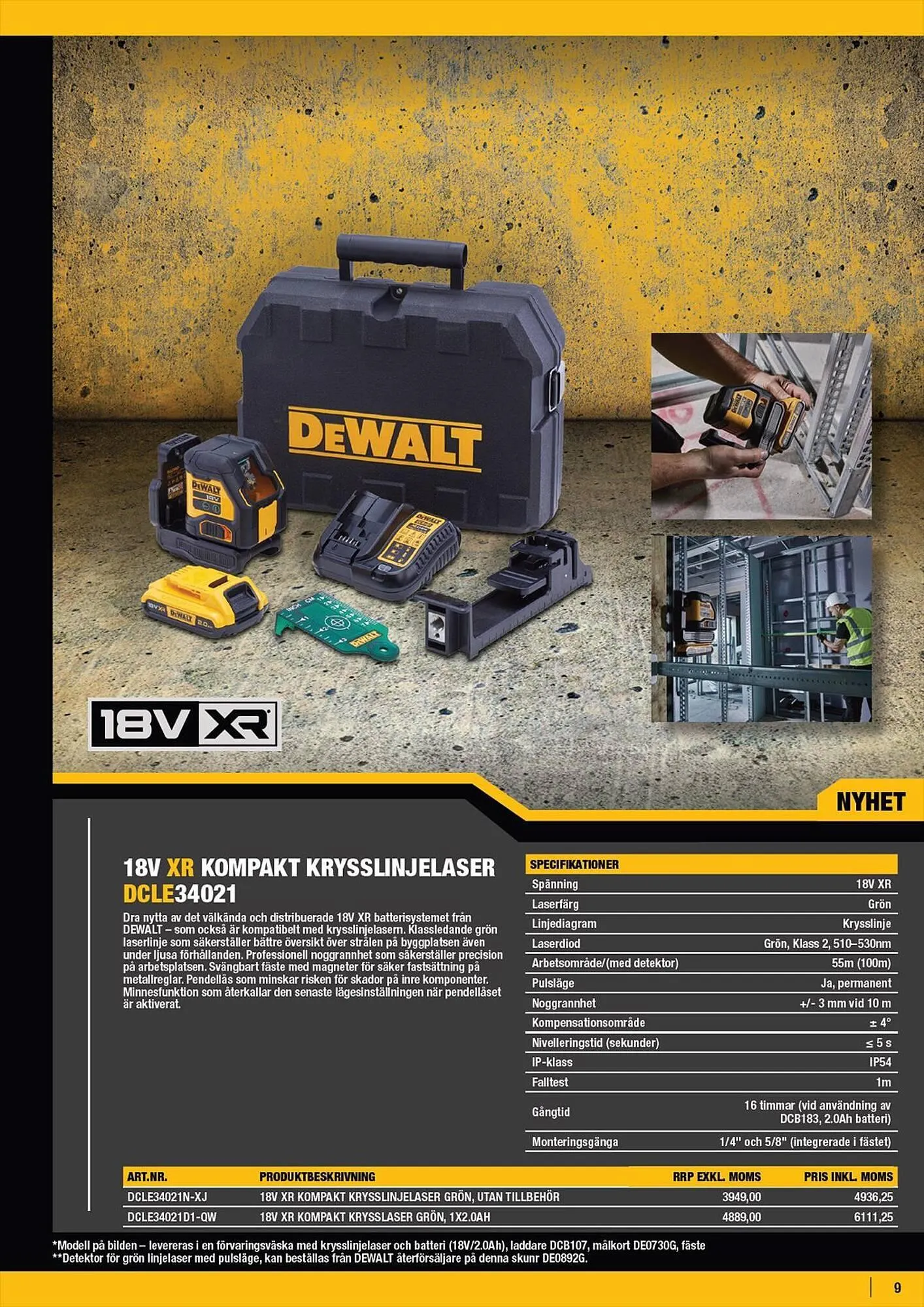 Dewalt reklamblad från 5 maj till 31 december 2023 - Reklamblad sidor 9